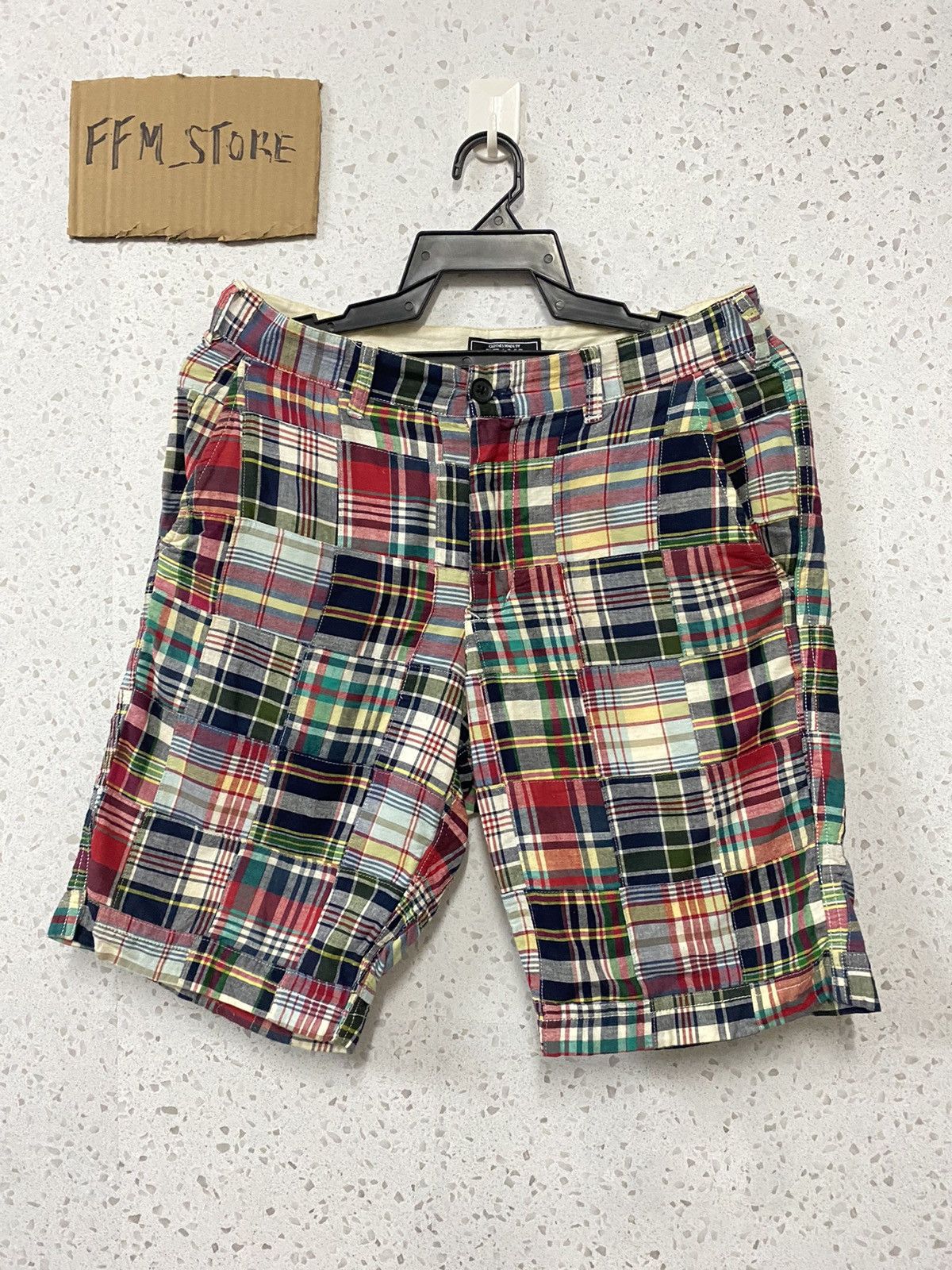 Beams Plus × Japanese Brand Beams Patchwork Short Pants Size US 32 / EU 48 - 1 Thumbnail
