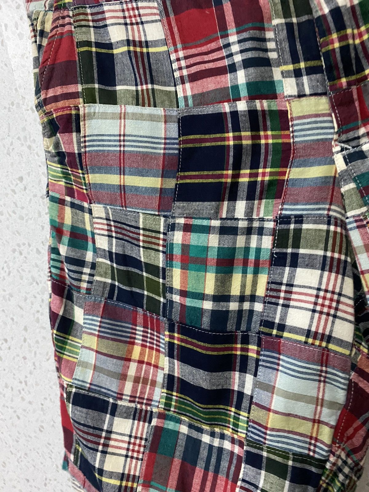 Beams Plus × Japanese Brand Beams Patchwork Short Pants Size US 32 / EU 48 - 3 Thumbnail