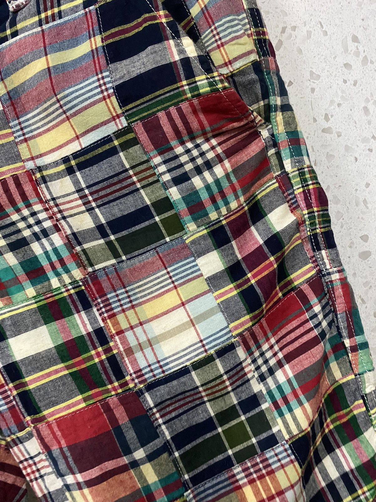 Beams Plus × Japanese Brand Beams Patchwork Short Pants Size US 32 / EU 48 - 4 Thumbnail