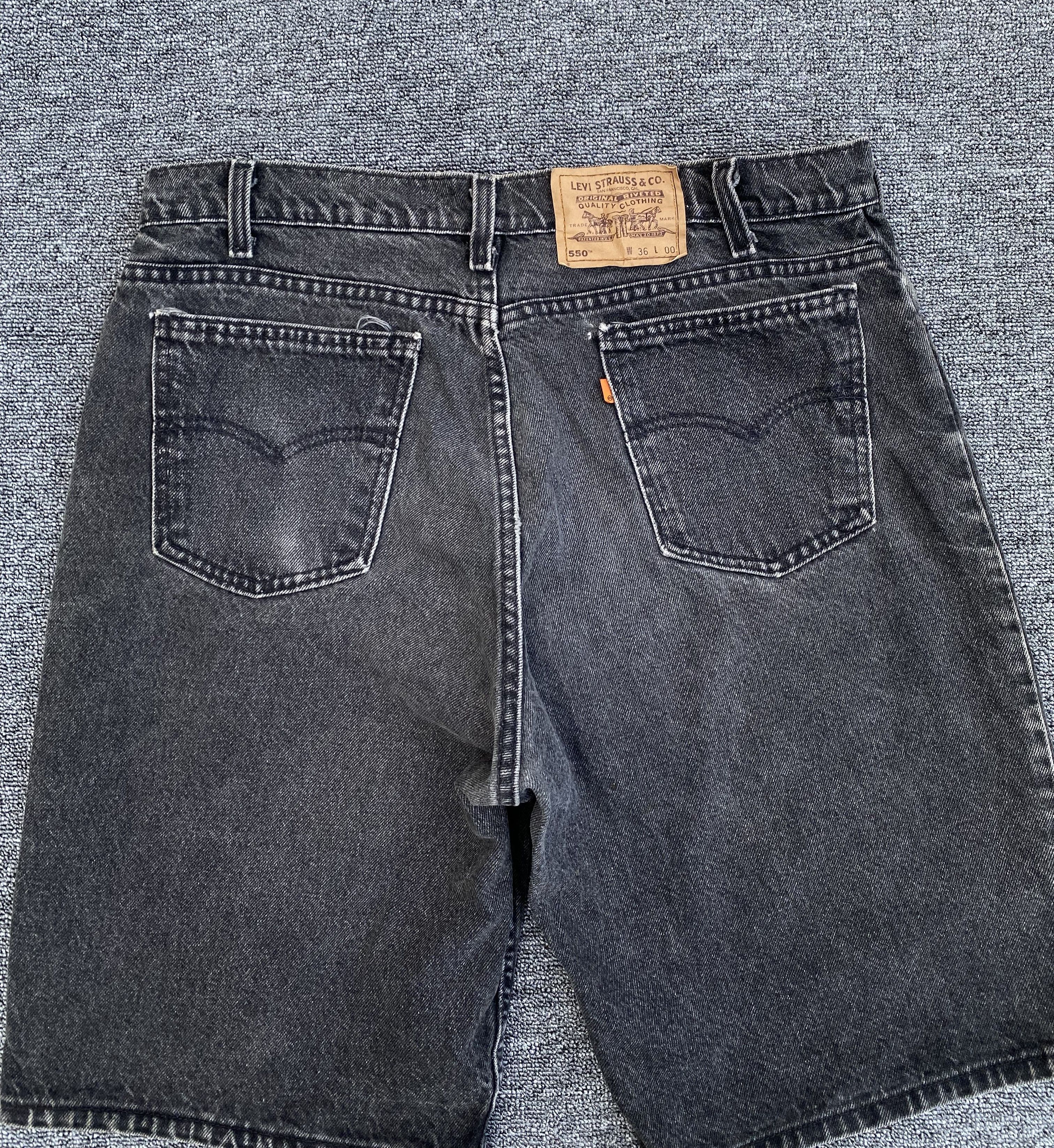 Levi's Vintage Clothing PERFECTLY FADED LEVIS VINTAGE 505 ORANGE TAB CROPPED Size US 35 - 4 Thumbnail