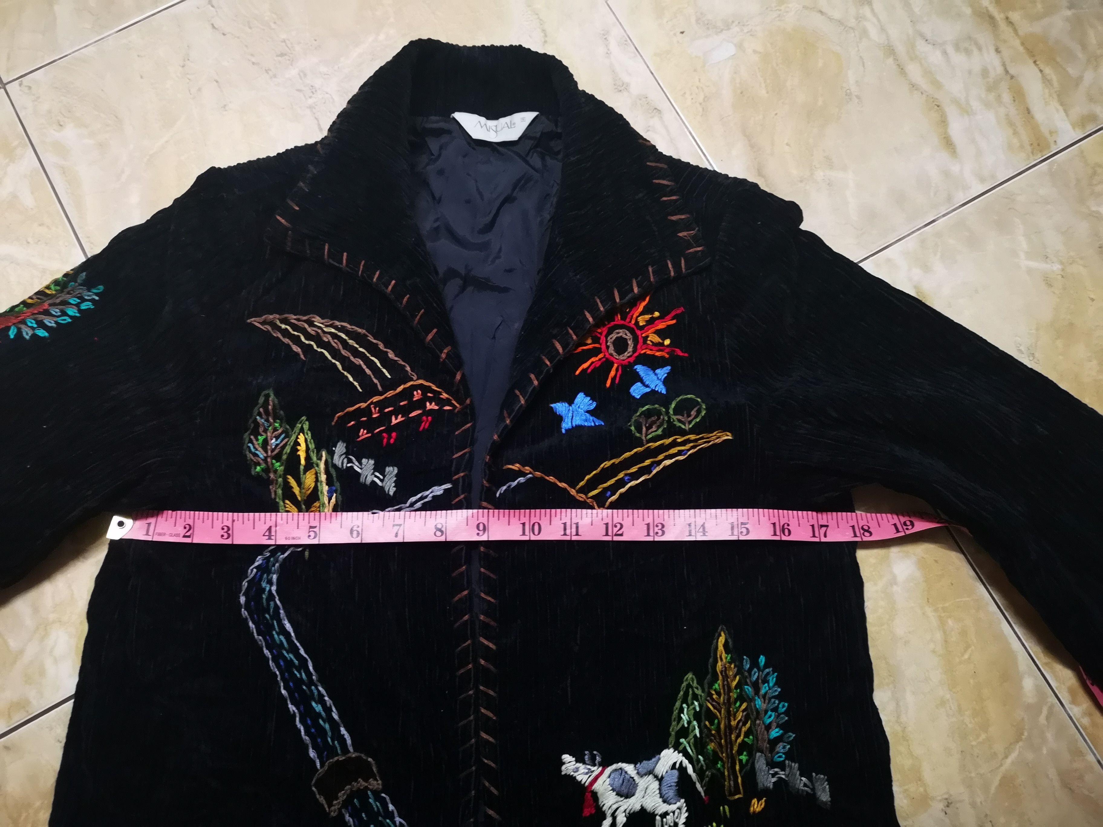 Handmade Japanese Cardigan design Hand made embroidery Size US S / EU 44-46 / 1 - 10 Thumbnail