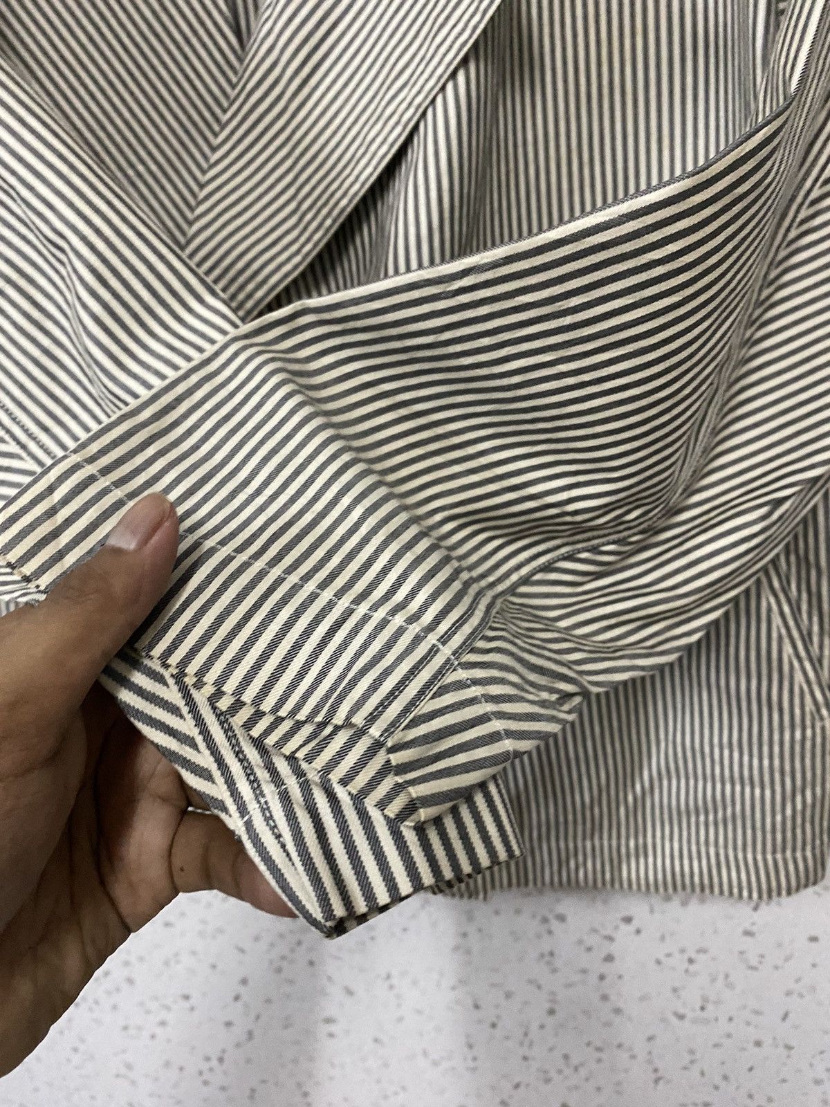 Issey Miyake × Vintage Vintage 90s Issey Miyake Plantation Double Colar Jacket Size US M / EU 48-50 / 2 - 7 Thumbnail