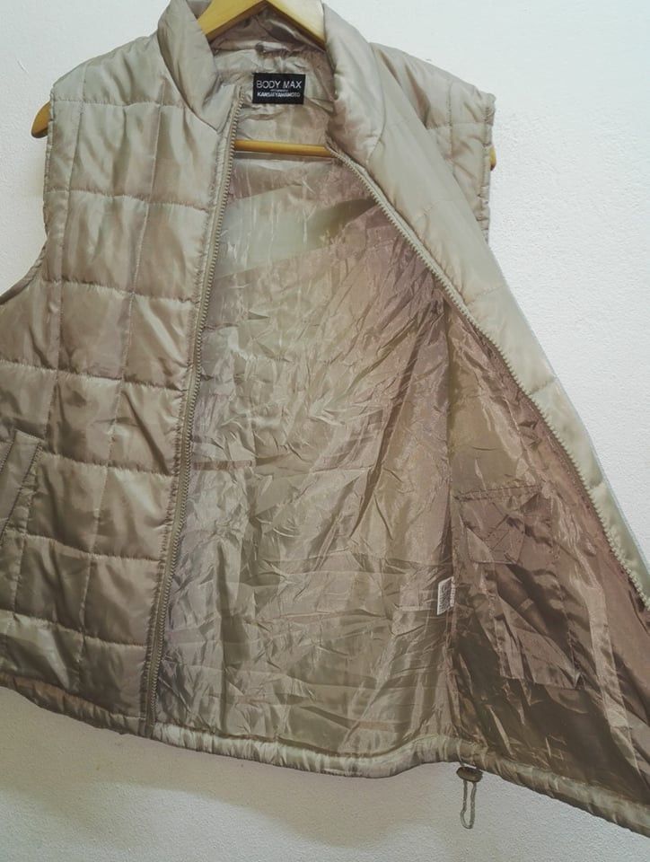 Japanese Brand Puffer Vest Body Max by Kansai Yamamoto Jacket Size US L / EU 52-54 / 3 - 3 Thumbnail