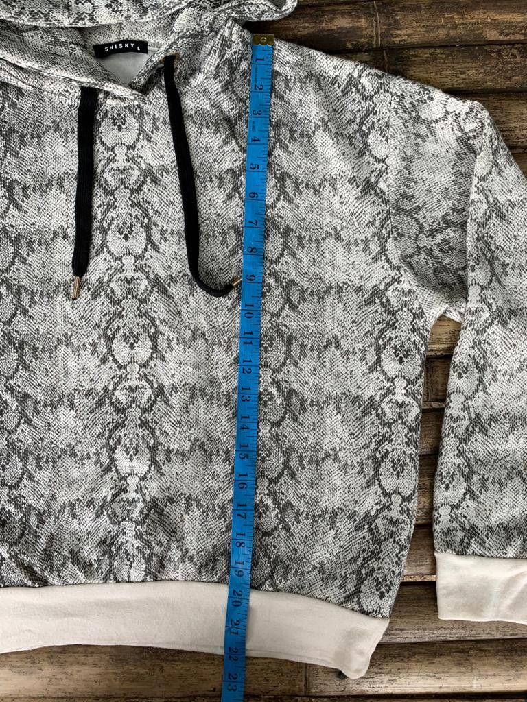 Designer × Japanese Brand Shisky Hoodie Snake Skin Design Size US L / EU 52-54 / 3 - 8 Thumbnail