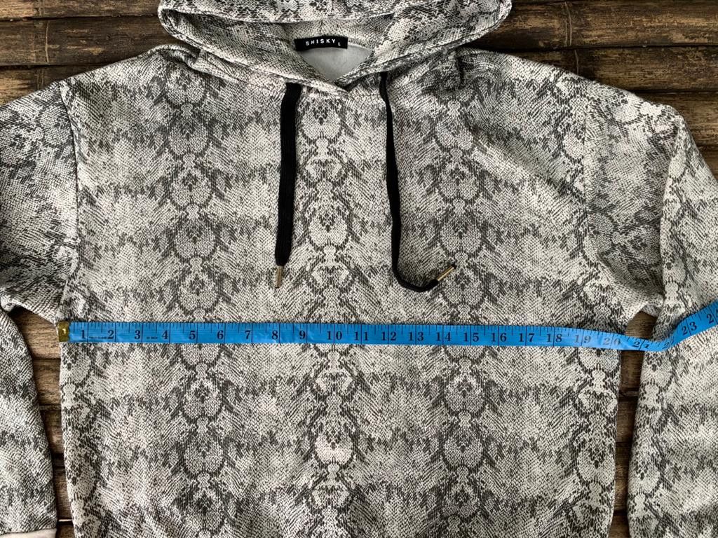 Designer × Japanese Brand Shisky Hoodie Snake Skin Design Size US L / EU 52-54 / 3 - 9 Thumbnail
