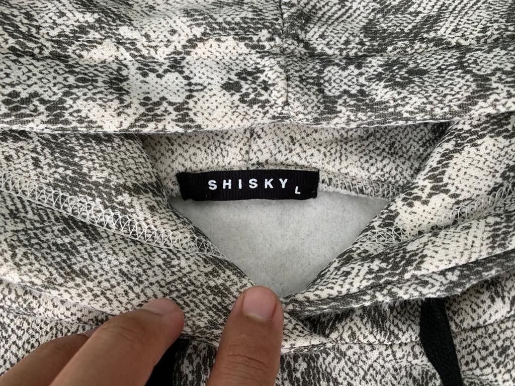Designer × Japanese Brand Shisky Hoodie Snake Skin Design Size US L / EU 52-54 / 3 - 7 Thumbnail