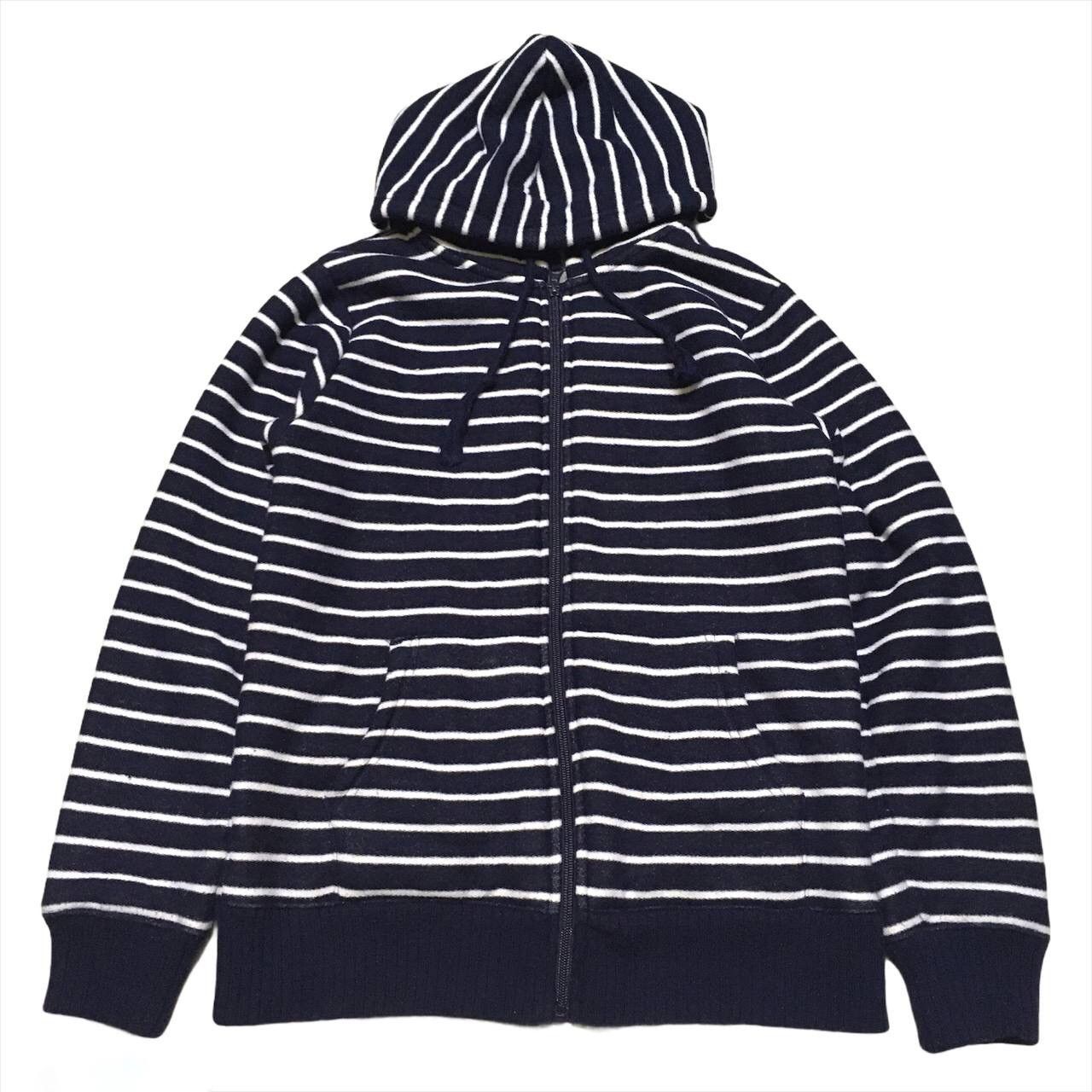 Japanese Brand Japanese Brand Uramoco Closshi Stripe sweater hoody Size US L / EU 52-54 / 3 - 1 Thumbnail