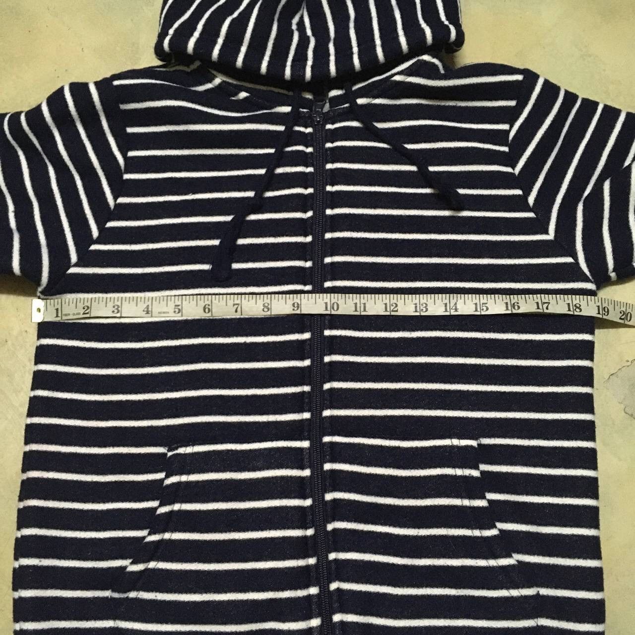 Japanese Brand Japanese Brand Uramoco Closshi Stripe sweater hoody Size US L / EU 52-54 / 3 - 2 Thumbnail