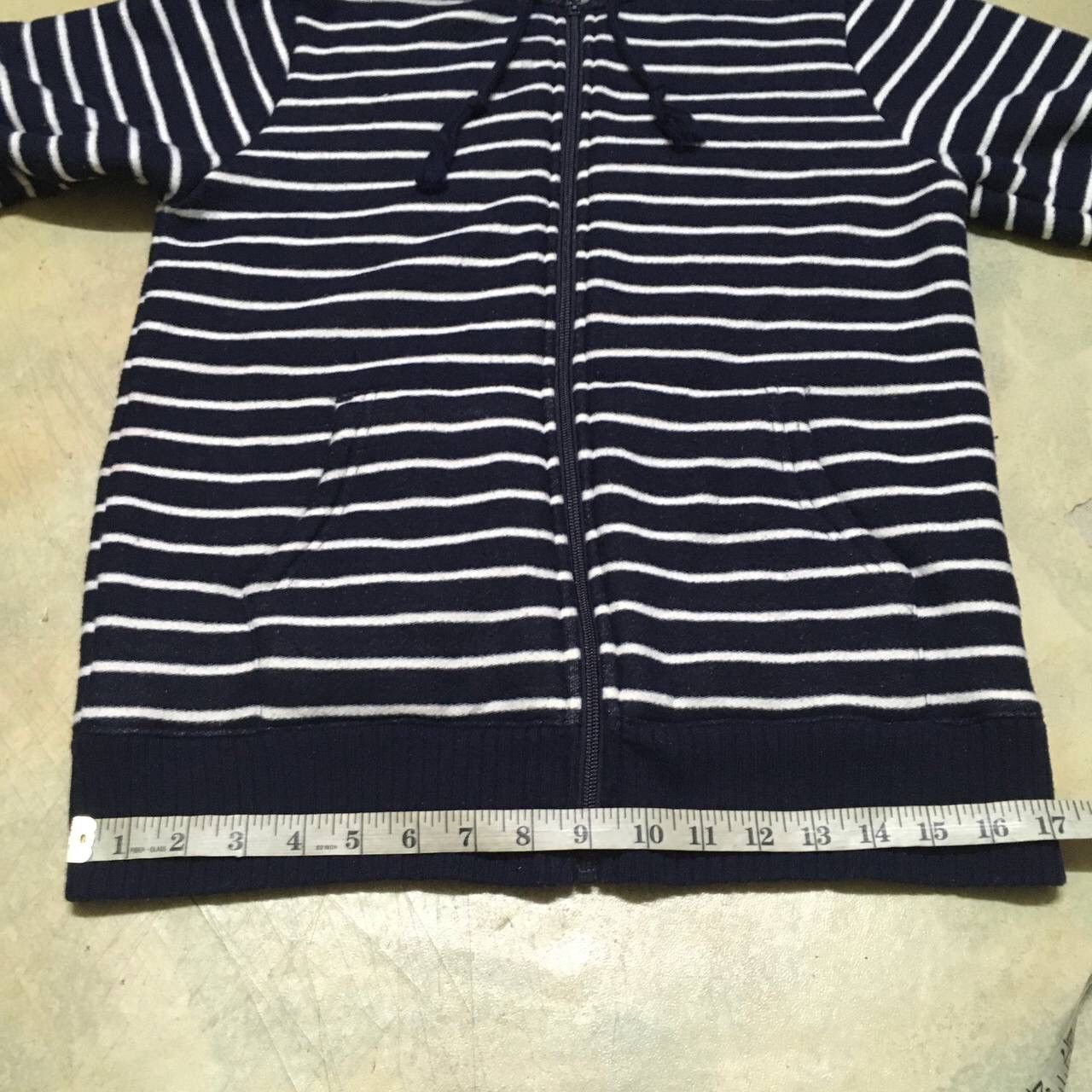 Japanese Brand Japanese Brand Uramoco Closshi Stripe sweater hoody Size US L / EU 52-54 / 3 - 4 Thumbnail