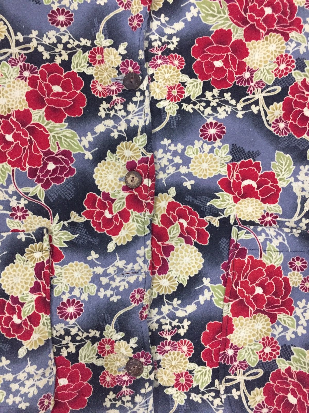 Japanese Brand Japanese Traditional Full Print Jacket Kimono Japan Style Size US L / EU 52-54 / 3 - 7 Thumbnail