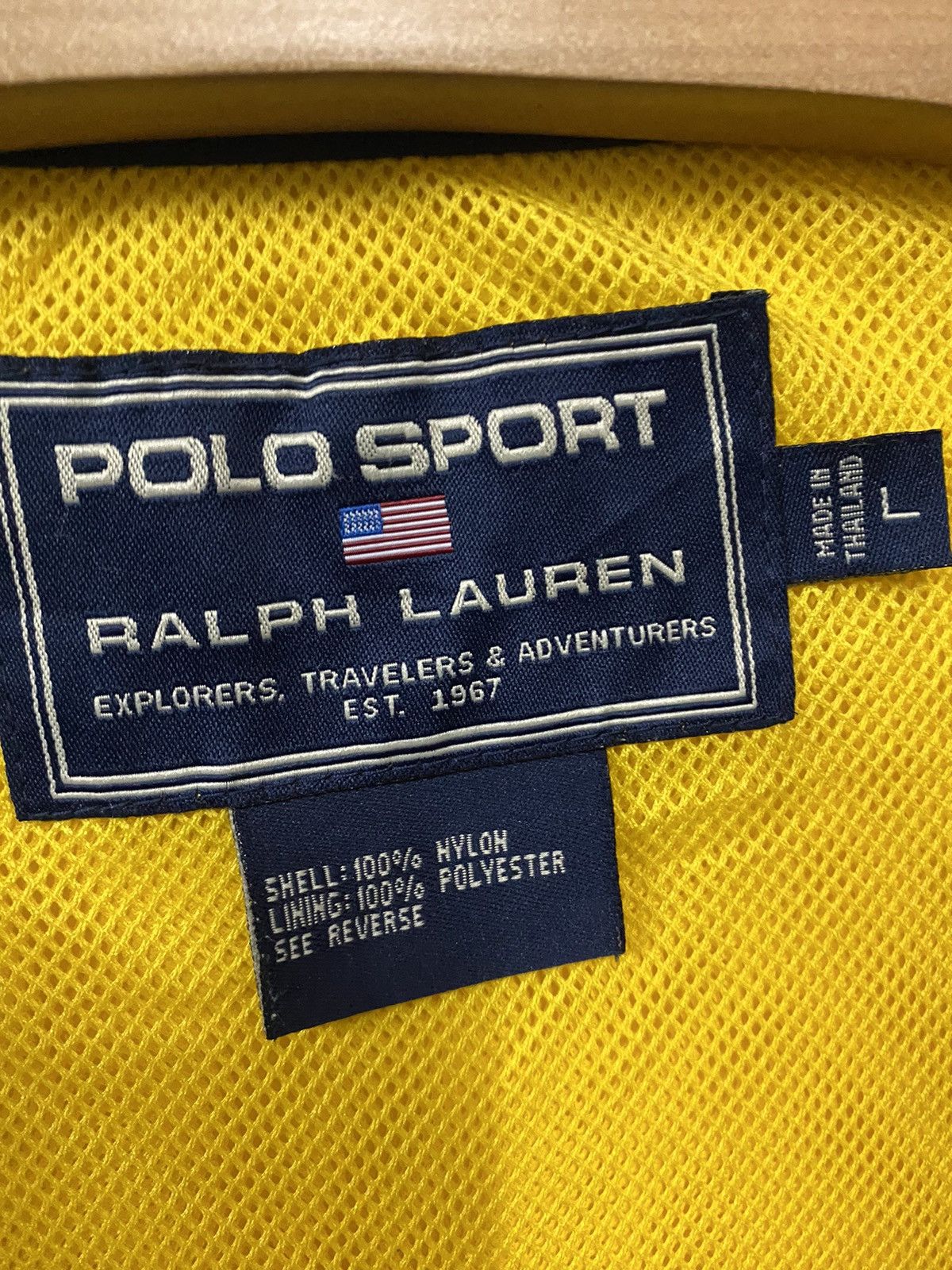 Polo Ralph Lauren Polo Sport Ralph Lauren Windbreaker Jacket Size US L / EU 52-54 / 3 - 7 Thumbnail