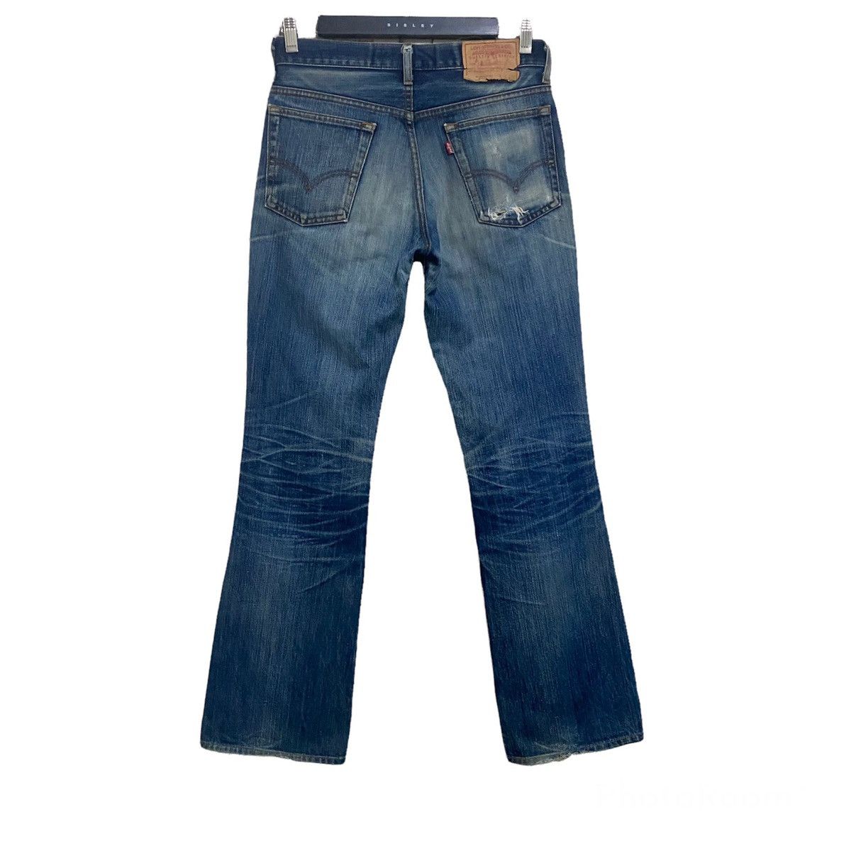 Levi's Vintage Levis 517 Flare Jeans Distressed Hedi Slimane Size US 30 / EU 46 - 1 Thumbnail