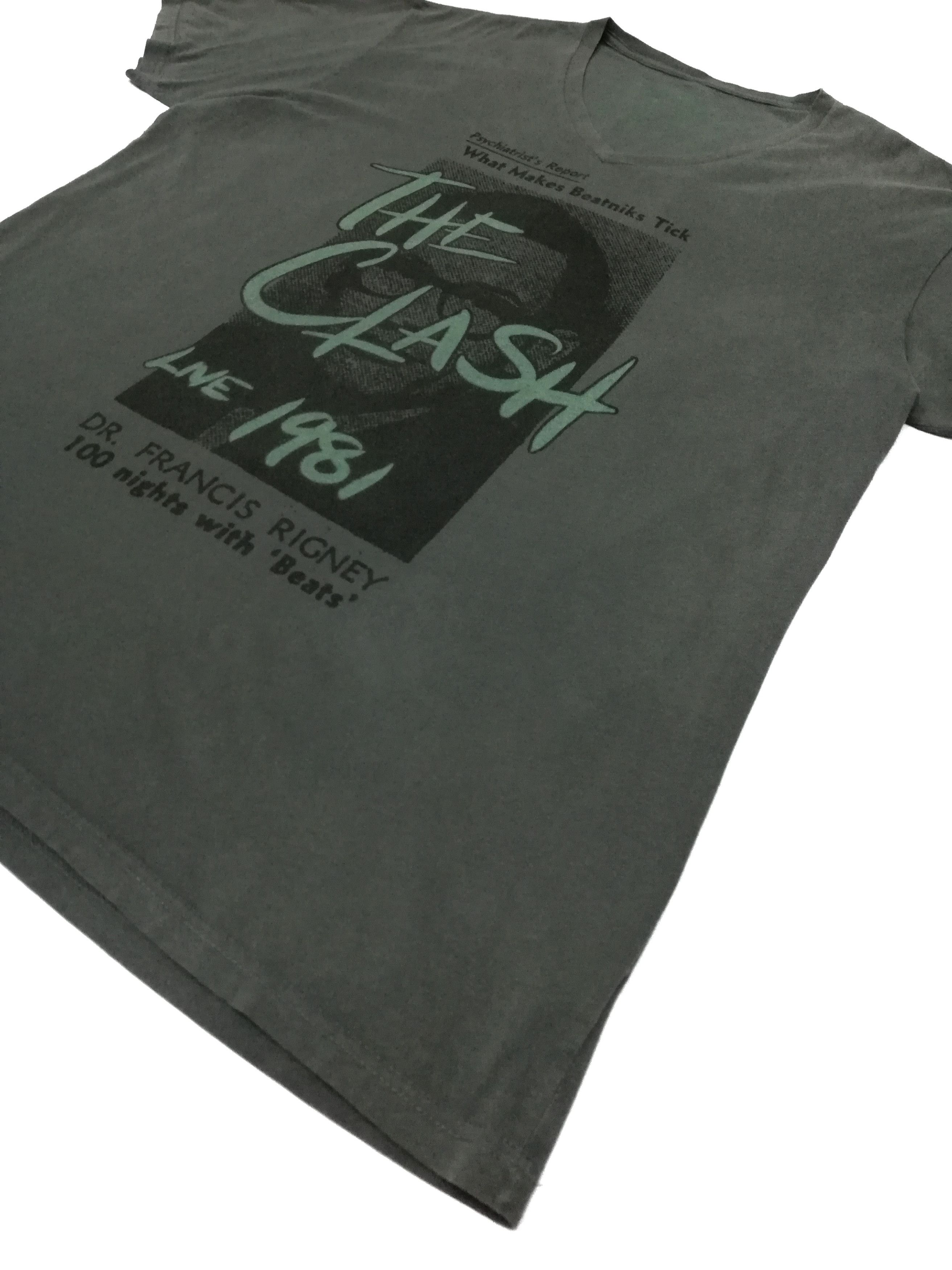 Band Tees 🔥The Clash Short Sleeve Shirt Live 1981 100 Nights With Size US XL / EU 56 / 4 - 5 Thumbnail