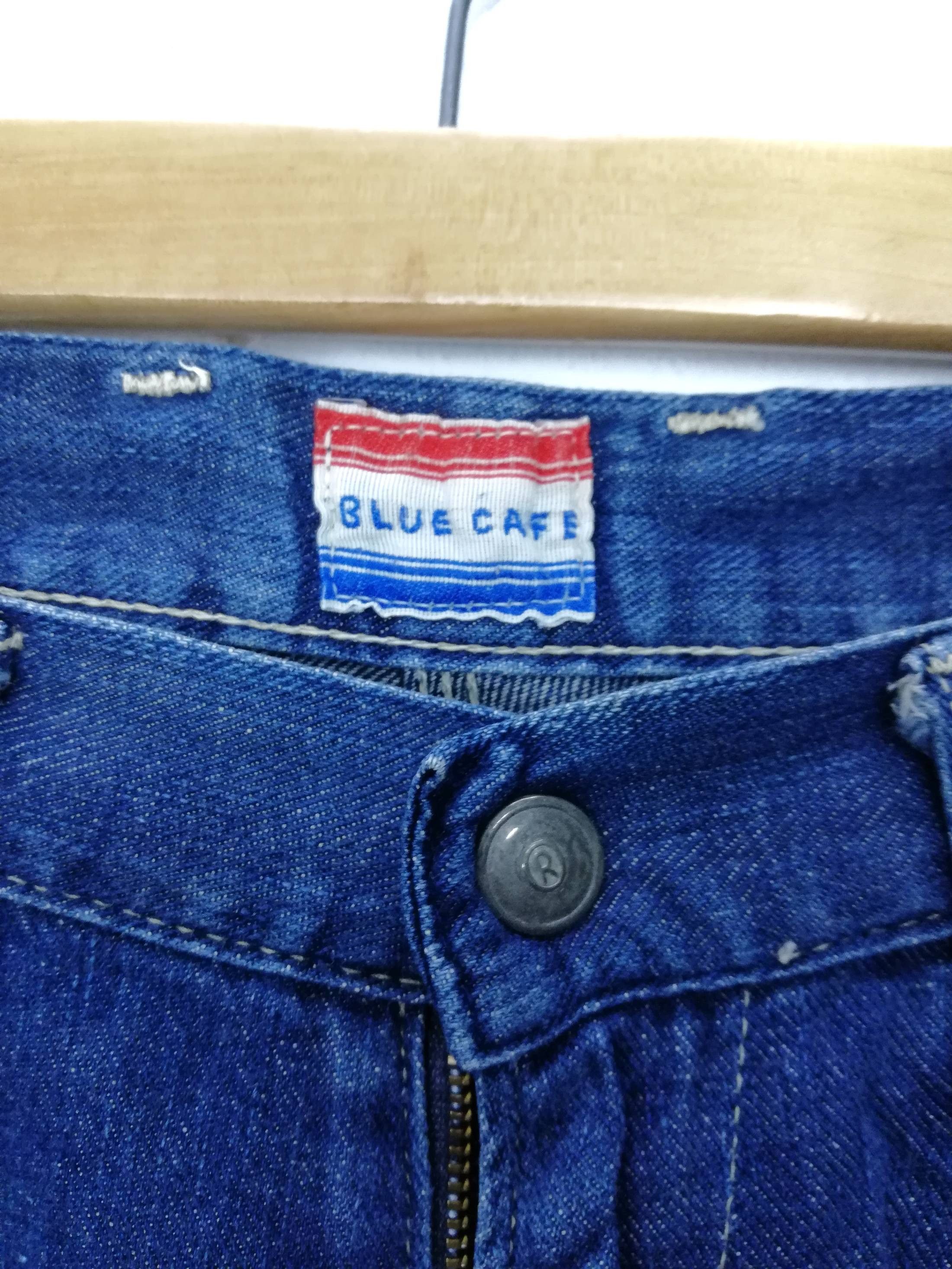 45rpm × Indigo 🔥Blue Cafe By 45rpm Denim Workers Pants Cotton🔥 Size US 33 - 11 Thumbnail