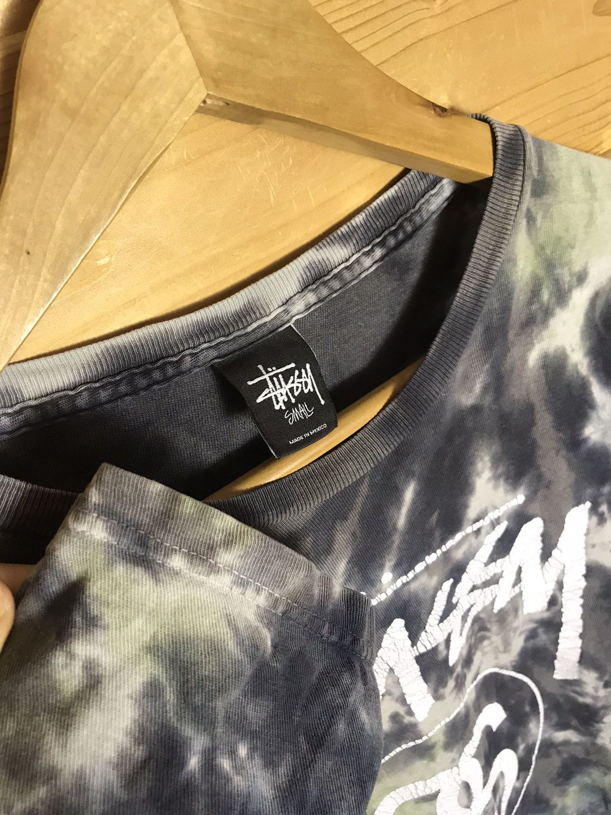 Stussy Stussy big logo tie dye t-shirt Size US S / EU 44-46 / 1 - 7 Thumbnail