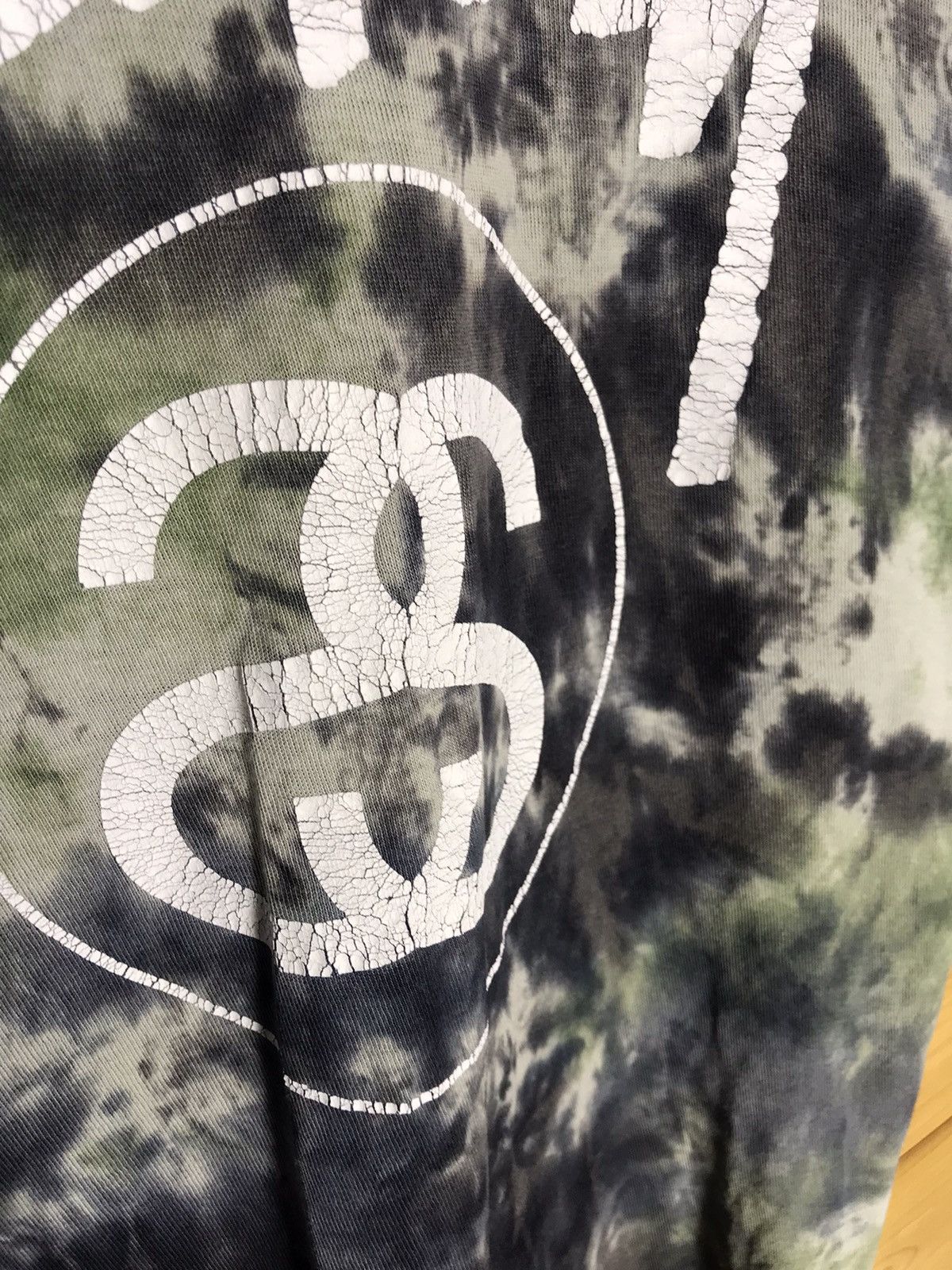 Stussy Stussy big logo tie dye t-shirt Size US S / EU 44-46 / 1 - 4 Thumbnail