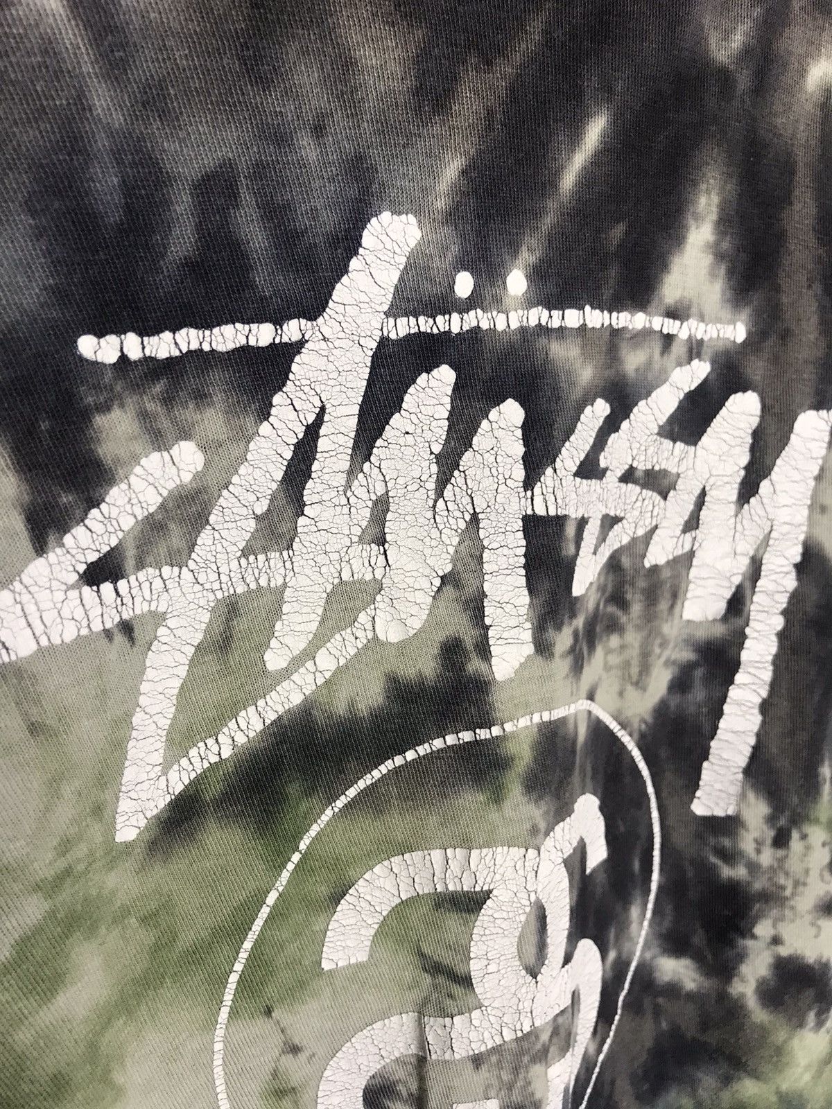 Stussy Stussy big logo tie dye t-shirt Size US S / EU 44-46 / 1 - 3 Thumbnail