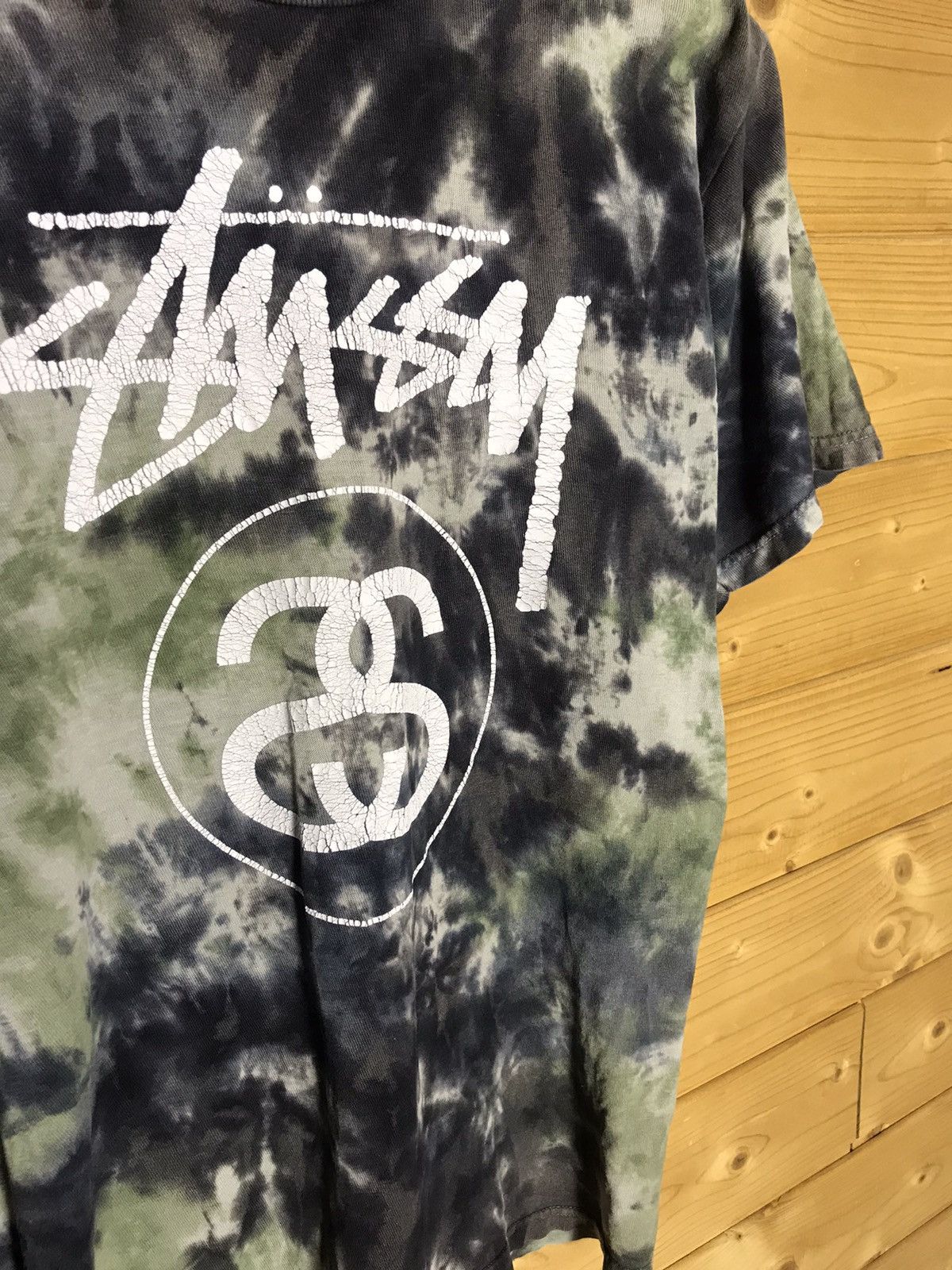 Stussy Stussy big logo tie dye t-shirt Size US S / EU 44-46 / 1 - 2 Thumbnail