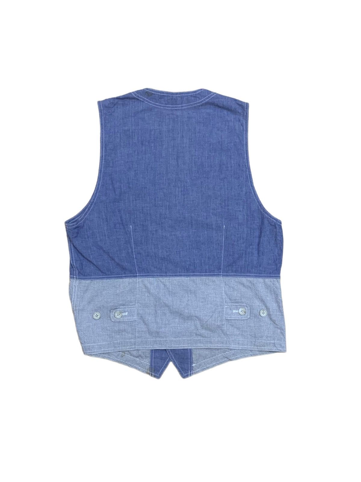 Japanese Brand Vintage Elle Homme Paris Light Vest Size US L / EU 52-54 / 3 - 2 Thumbnail
