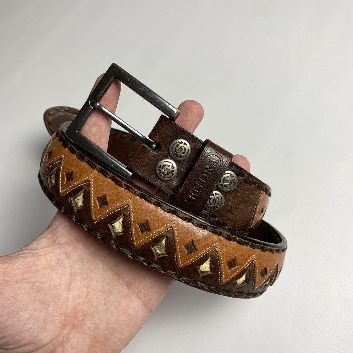 Sendra Sendra Leather Belt Size ONE SIZE - 1 Thumbnail