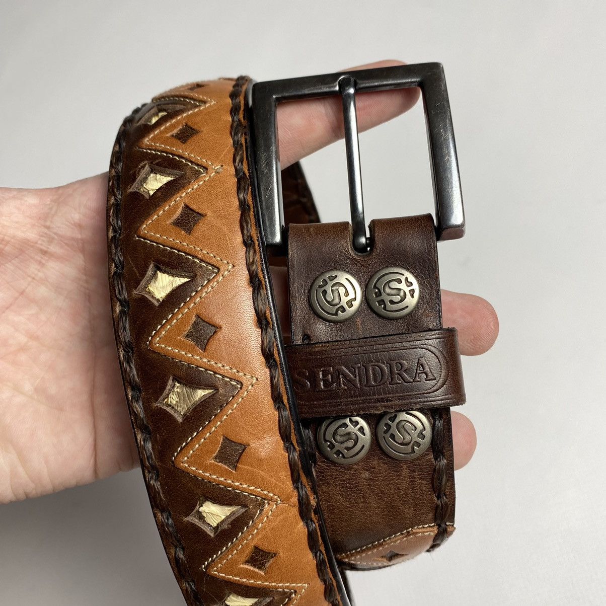 Sendra Sendra Leather Belt Size ONE SIZE - 2 Thumbnail