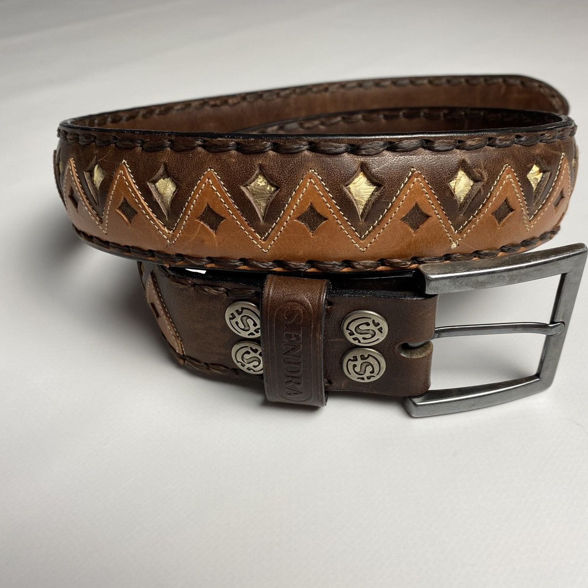 Sendra Sendra Leather Belt Size ONE SIZE - 3 Thumbnail