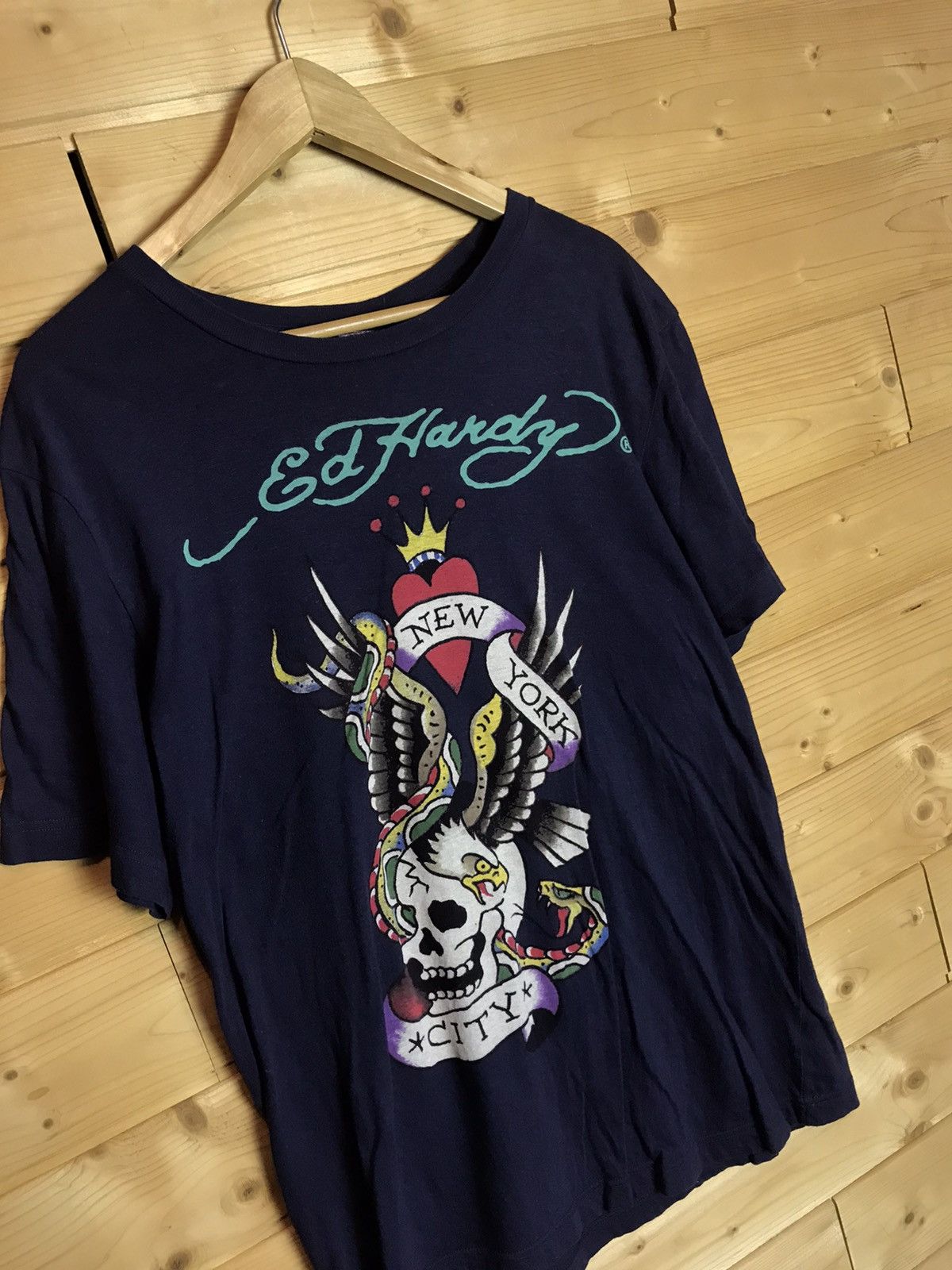 Ed Hardy Ed Hardy eagle skull t-shirt Size US L / EU 52-54 / 3 - 3 Thumbnail
