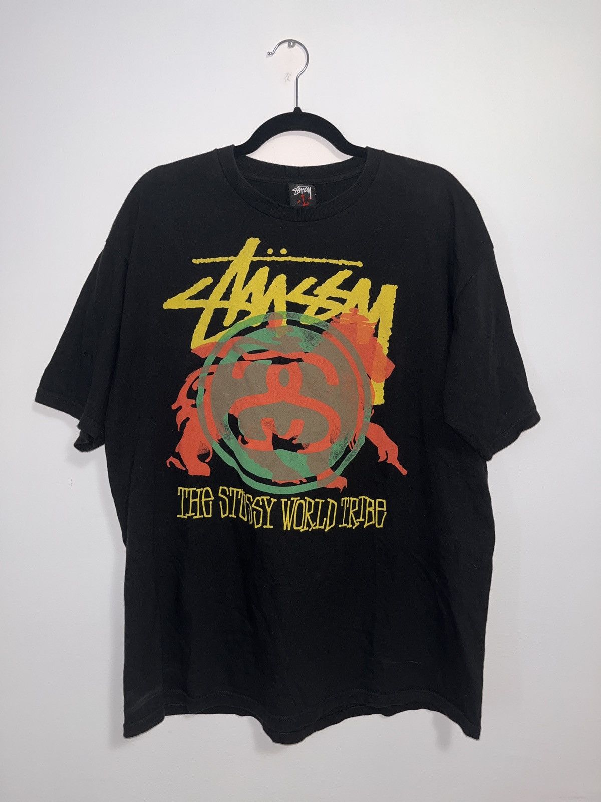 Stussy Stüssy “The Stüssy World Tribe” Tee | Grailed