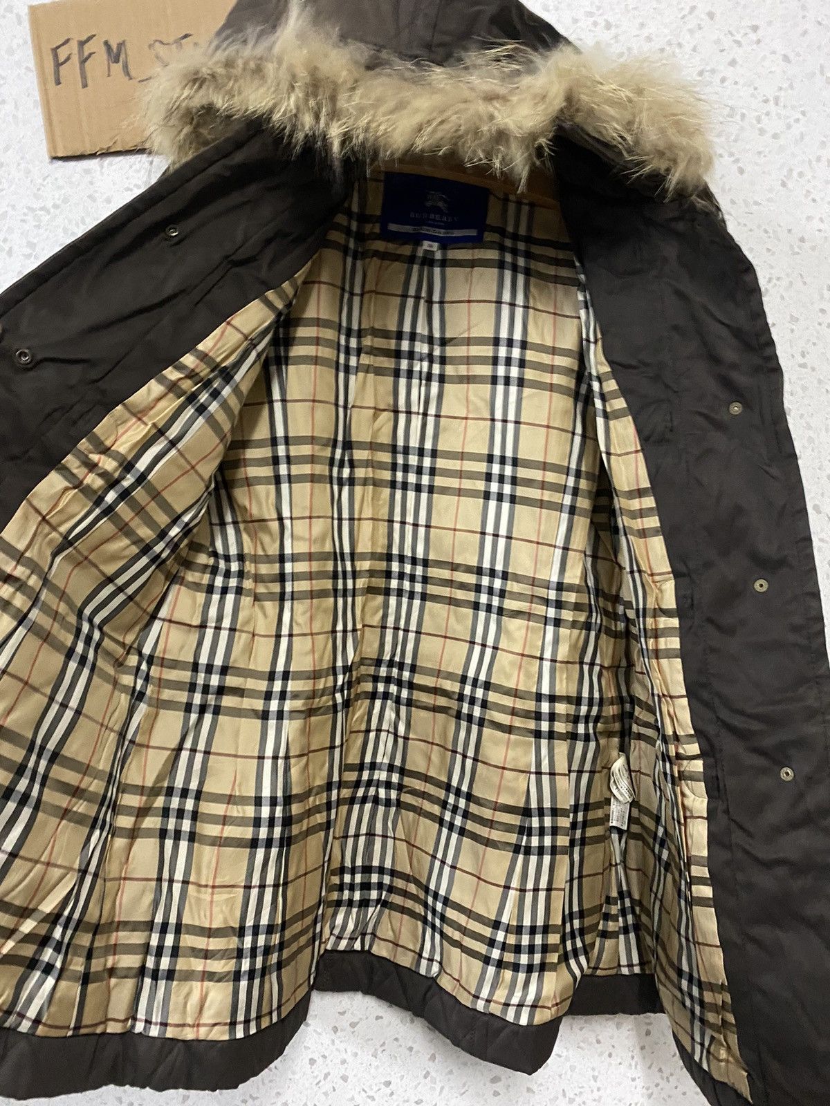 Burberry Burberry Blue Label Hooded Retro Style Jacket Size US S / EU 44-46 / 1 - 7 Thumbnail