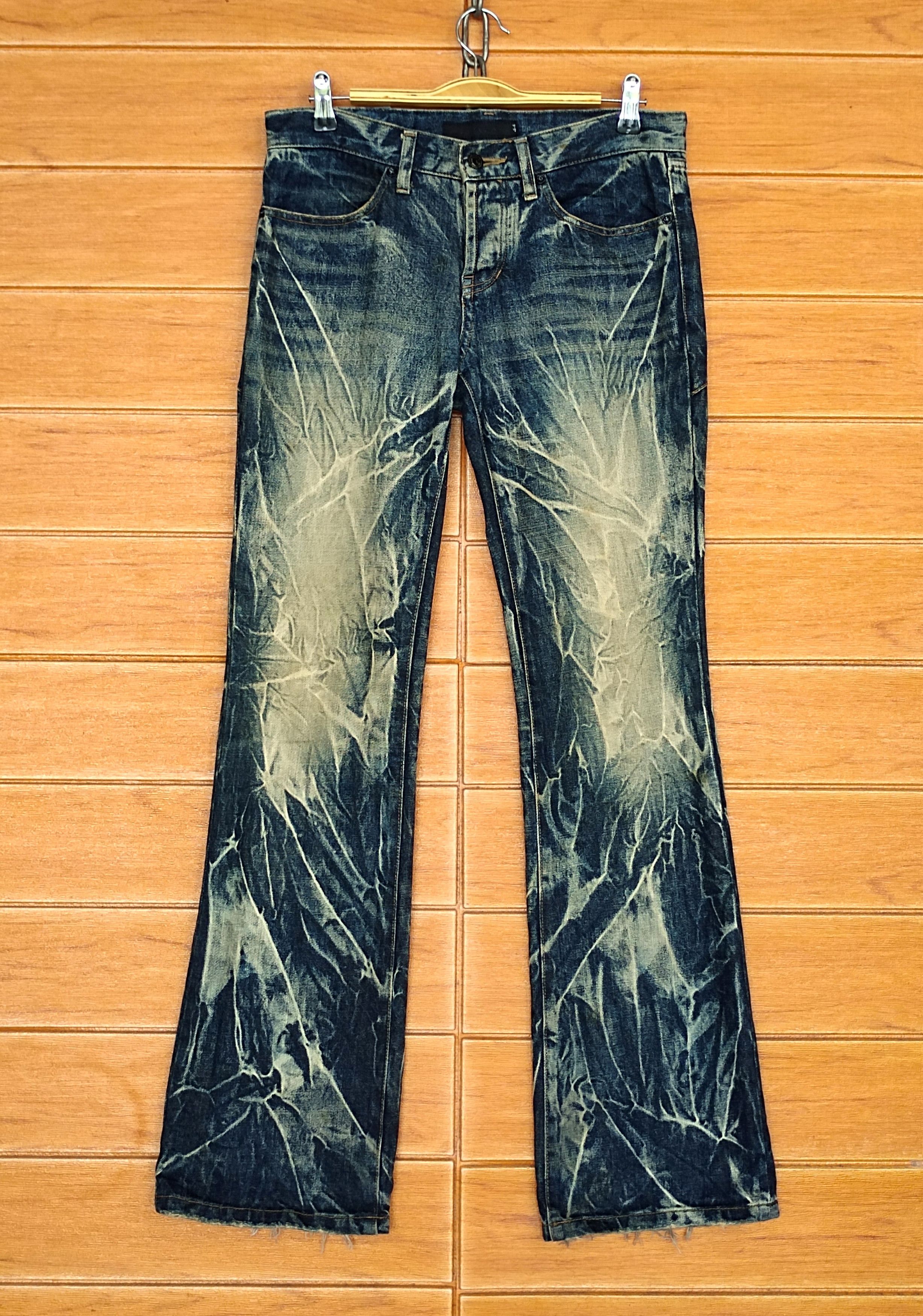 GOSTAR DE FUGA Flared Jeans Fuga Flare Denim Jeans Boot Cut Clawmark Size US 30 / EU 46 - 2 Thumbnail