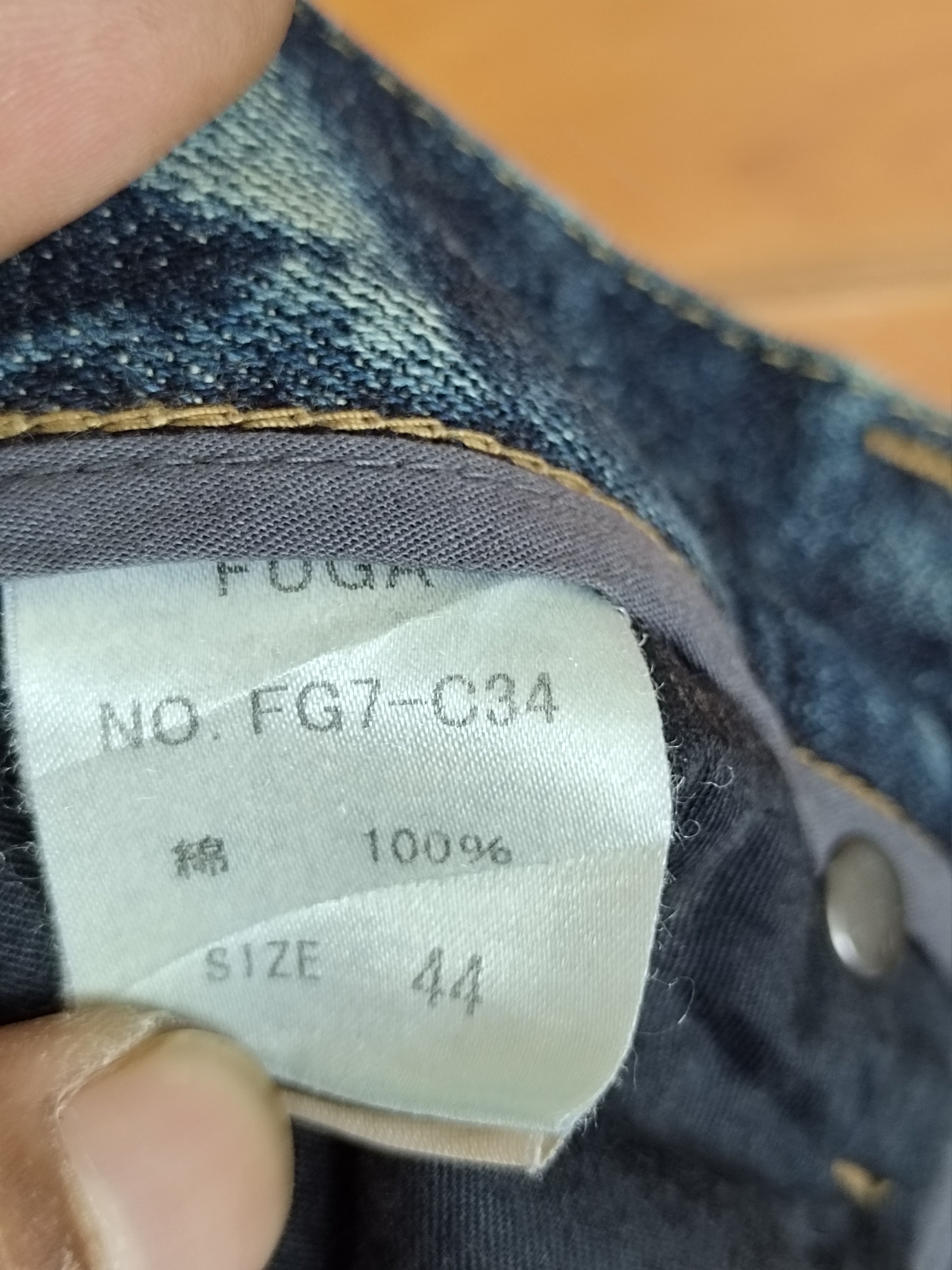 GOSTAR DE FUGA Flared Jeans Fuga Flare Denim Jeans Boot Cut Clawmark Size US 30 / EU 46 - 17 Thumbnail