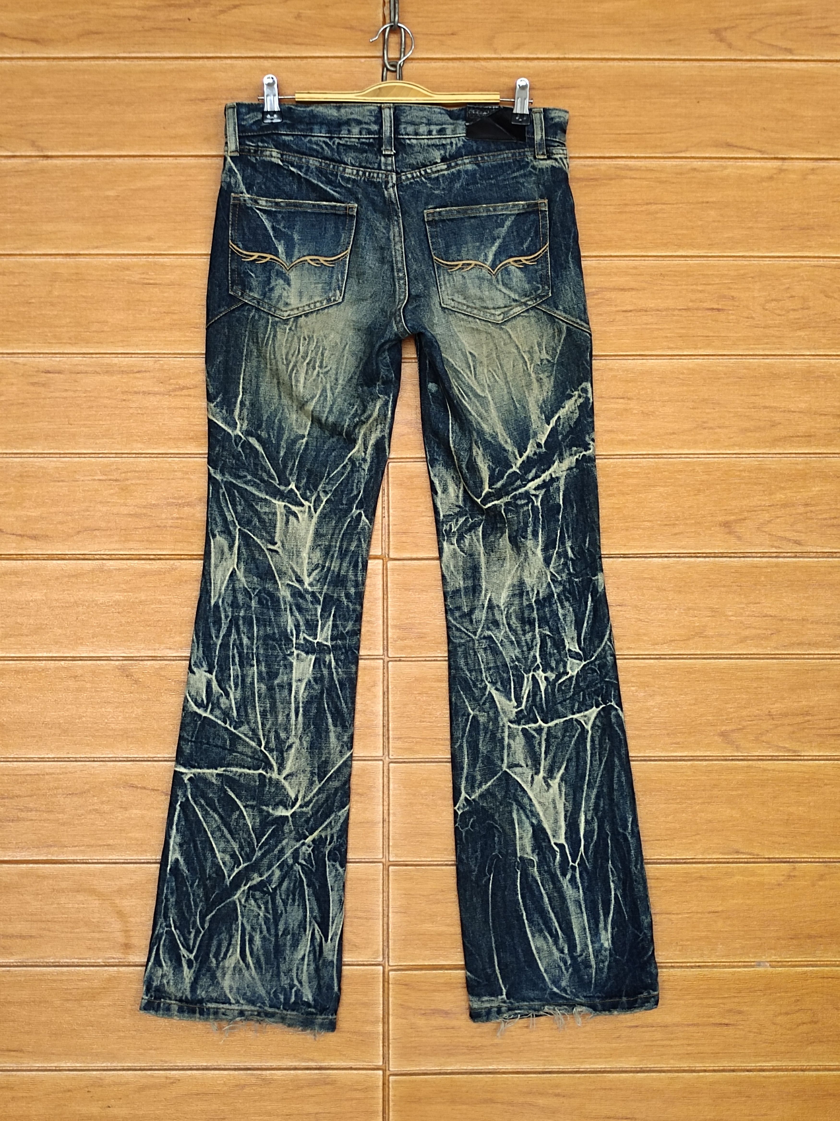 GOSTAR DE FUGA Flared Jeans Fuga Flare Denim Jeans Boot Cut Clawmark Size US 30 / EU 46 - 8 Thumbnail