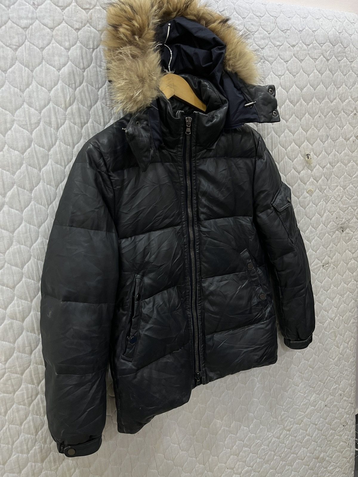 Japanese Brand (Xxx). TOMORROWLAND PUFFER HOODIE JACKET LAMPO ZIPPER Size US M / EU 48-50 / 2 - 3 Thumbnail