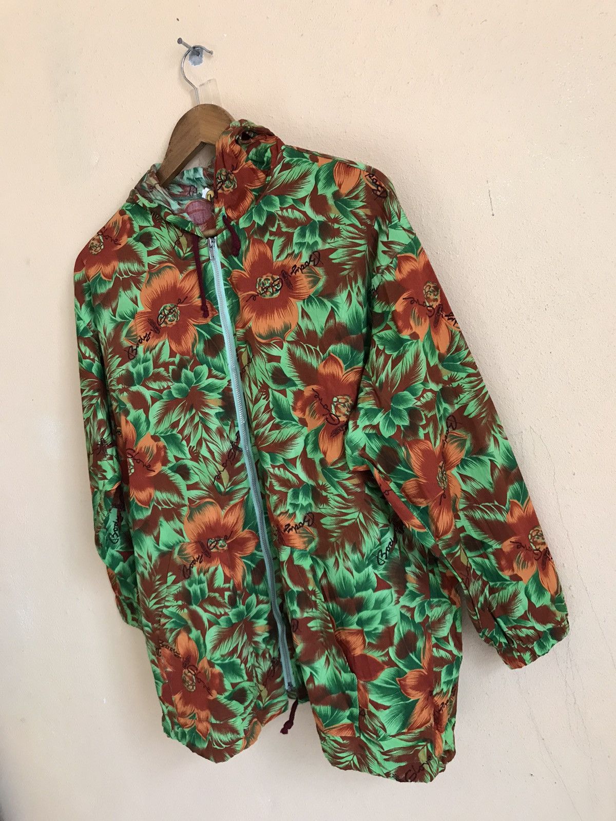 Body Glove × Vintage VINTAGE BODY GLOVE HAWAIIAN SURF BEACH HOODIE OVERPRINT Size US M / EU 48-50 / 2 - 4 Thumbnail