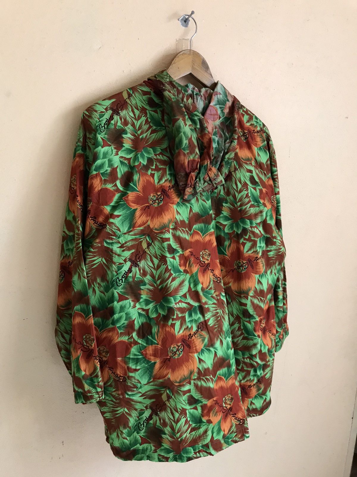 Body Glove × Vintage VINTAGE BODY GLOVE HAWAIIAN SURF BEACH HOODIE OVERPRINT Size US M / EU 48-50 / 2 - 11 Thumbnail