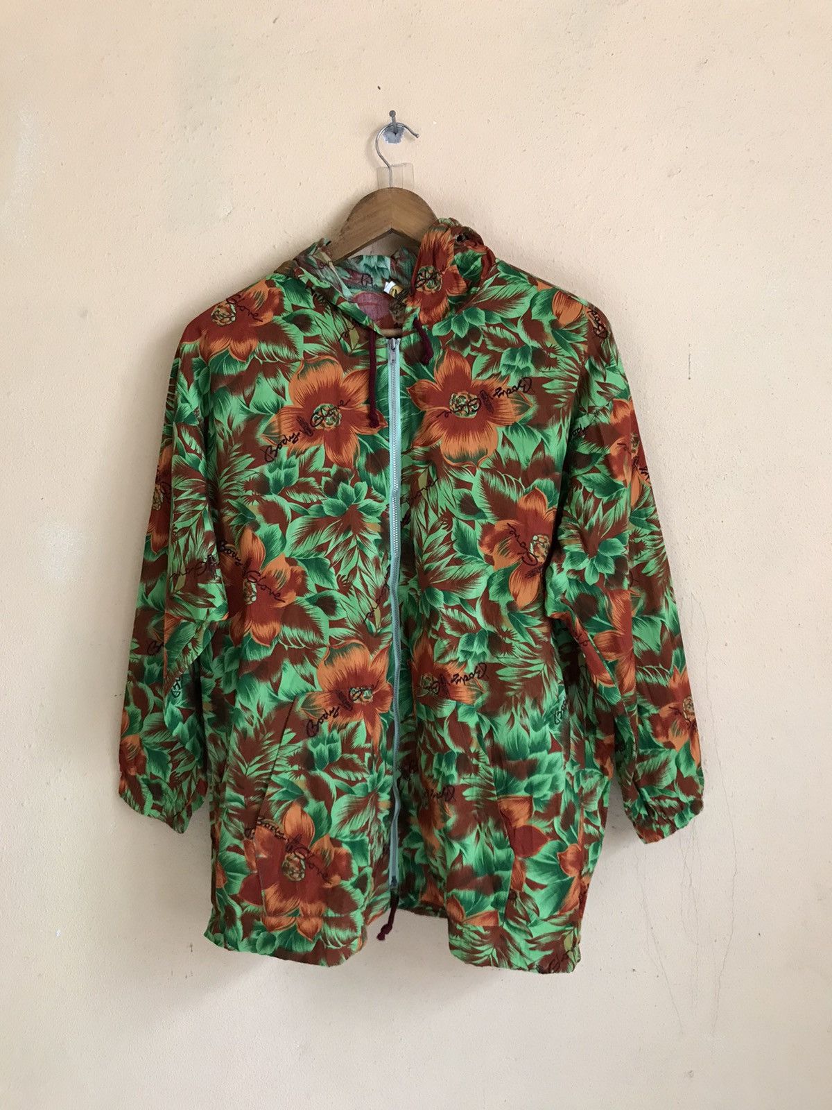 Body Glove × Vintage VINTAGE BODY GLOVE HAWAIIAN SURF BEACH HOODIE OVERPRINT Size US M / EU 48-50 / 2 - 2 Thumbnail