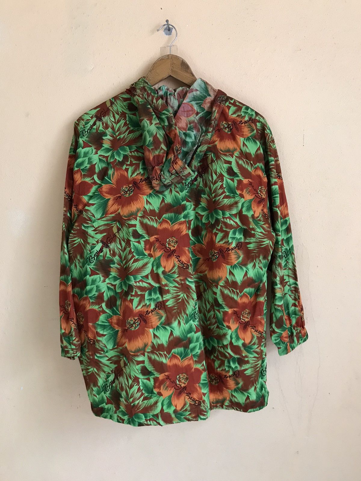 Body Glove × Vintage VINTAGE BODY GLOVE HAWAIIAN SURF BEACH HOODIE OVERPRINT Size US M / EU 48-50 / 2 - 9 Thumbnail