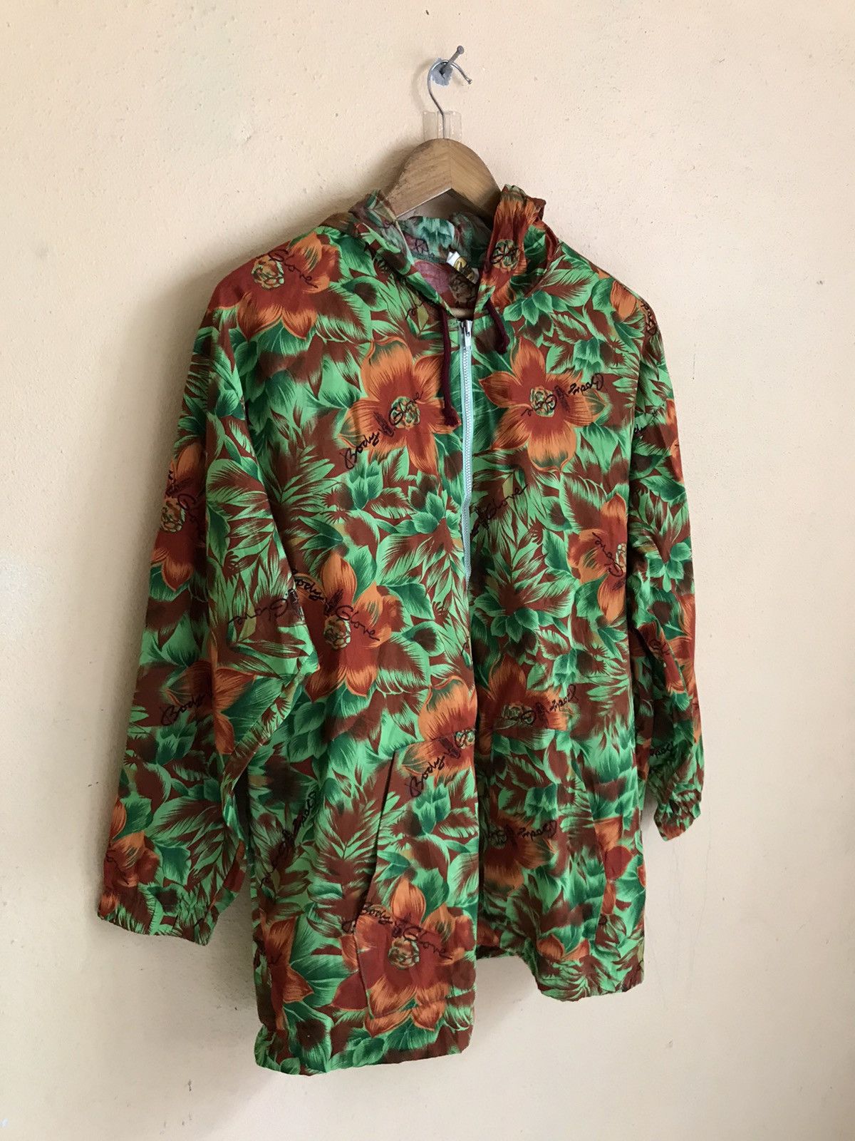 Body Glove × Vintage VINTAGE BODY GLOVE HAWAIIAN SURF BEACH HOODIE OVERPRINT Size US M / EU 48-50 / 2 - 3 Thumbnail