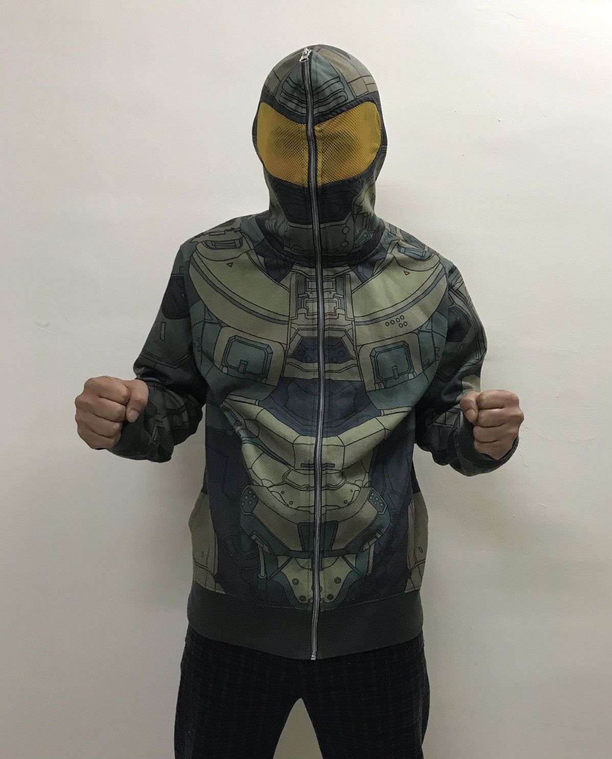 Halo × Japanese Brand × Vintage Halo 3 Full Print Hoodie Xbox 360 Gaming Size US M / EU 48-50 / 2 - 1 Thumbnail