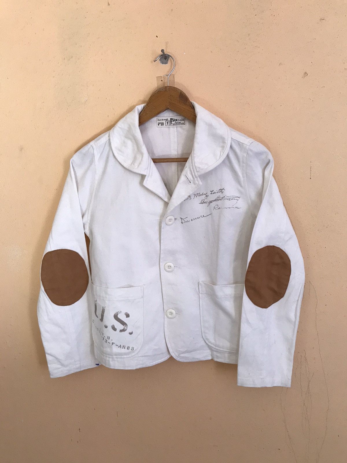 Japanese Brand USN MILITARY JACKET REPRO Size US S / EU 44-46 / 1 - 8 Thumbnail