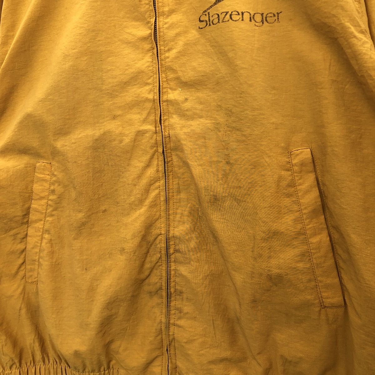 Sports Specialties Vintage Slazenger Black Panther Backprint Light Jacket Size US L / EU 52-54 / 3 - 6 Thumbnail
