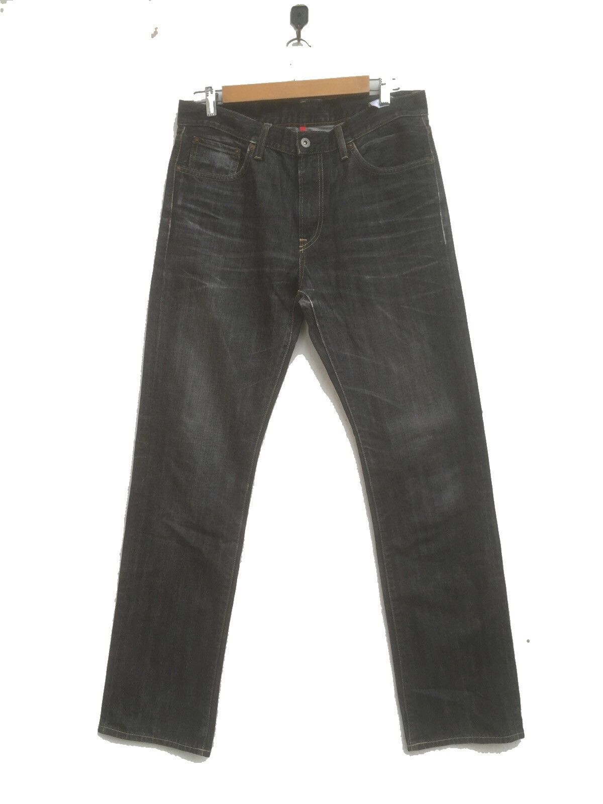 Japanese Brand × Uniqlo RARE UNIQLO DISTRESSED DENIM Size US 34 / EU 50 - 1 Thumbnail