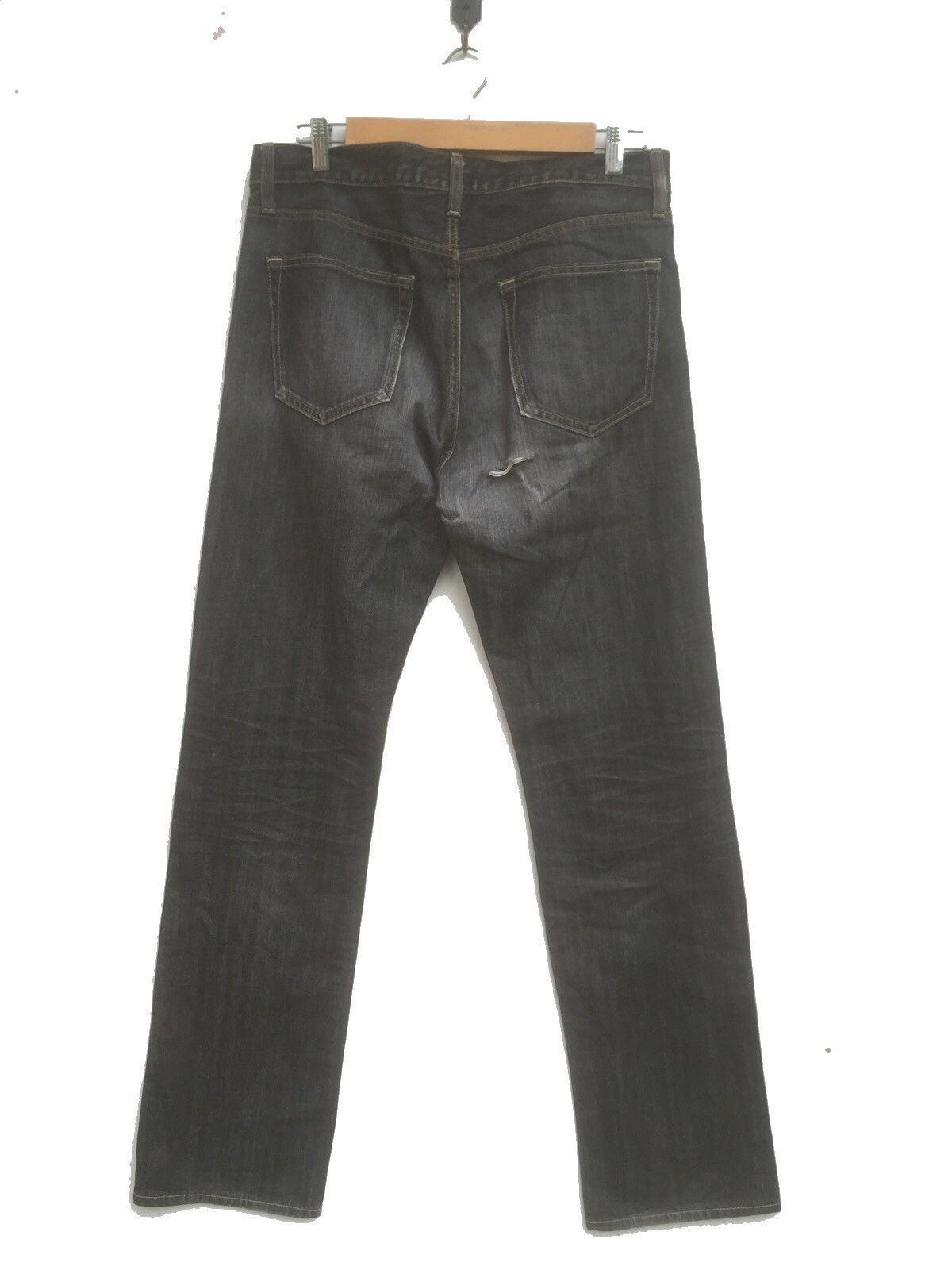 Japanese Brand × Uniqlo RARE UNIQLO DISTRESSED DENIM Size US 34 / EU 50 - 4 Thumbnail