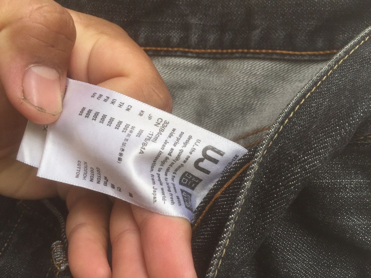 Japanese Brand × Uniqlo RARE UNIQLO DISTRESSED DENIM Size US 34 / EU 50 - 6 Thumbnail