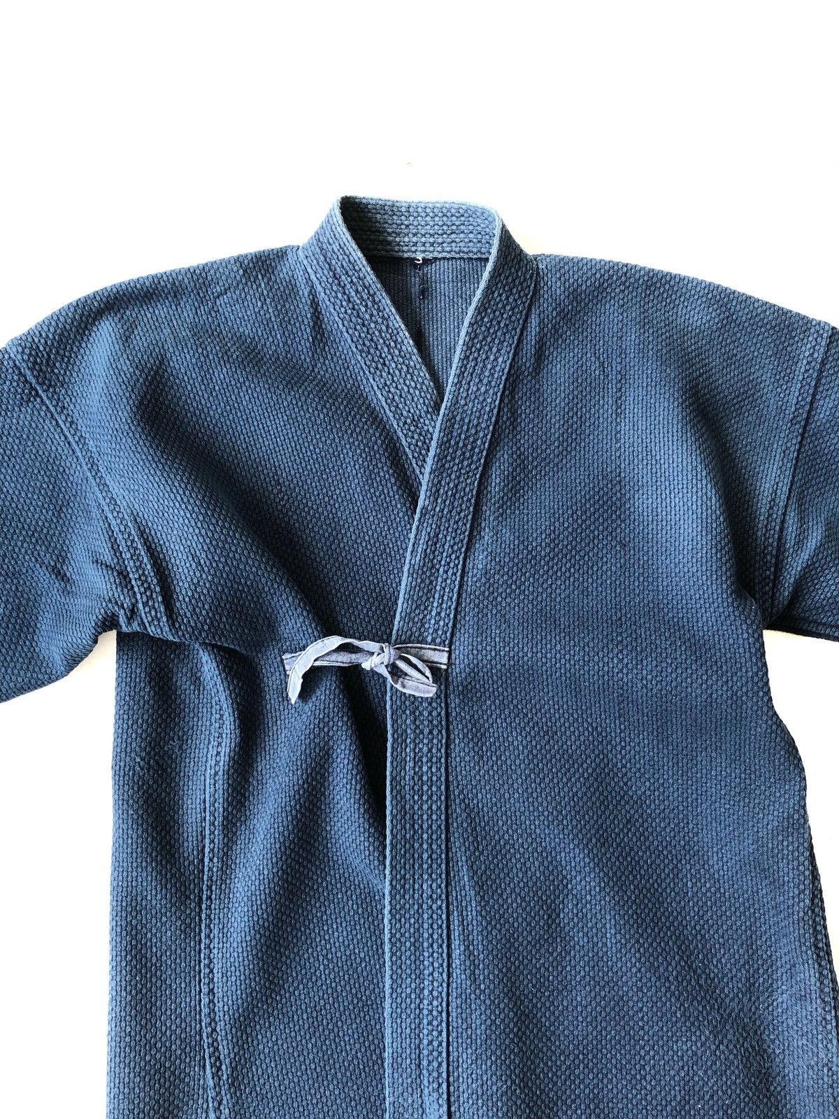 Indigo Vtg Samurai Clothing Jacket Indigo Dye Kendo Eras Size US S / EU 44-46 / 1 - 4 Thumbnail
