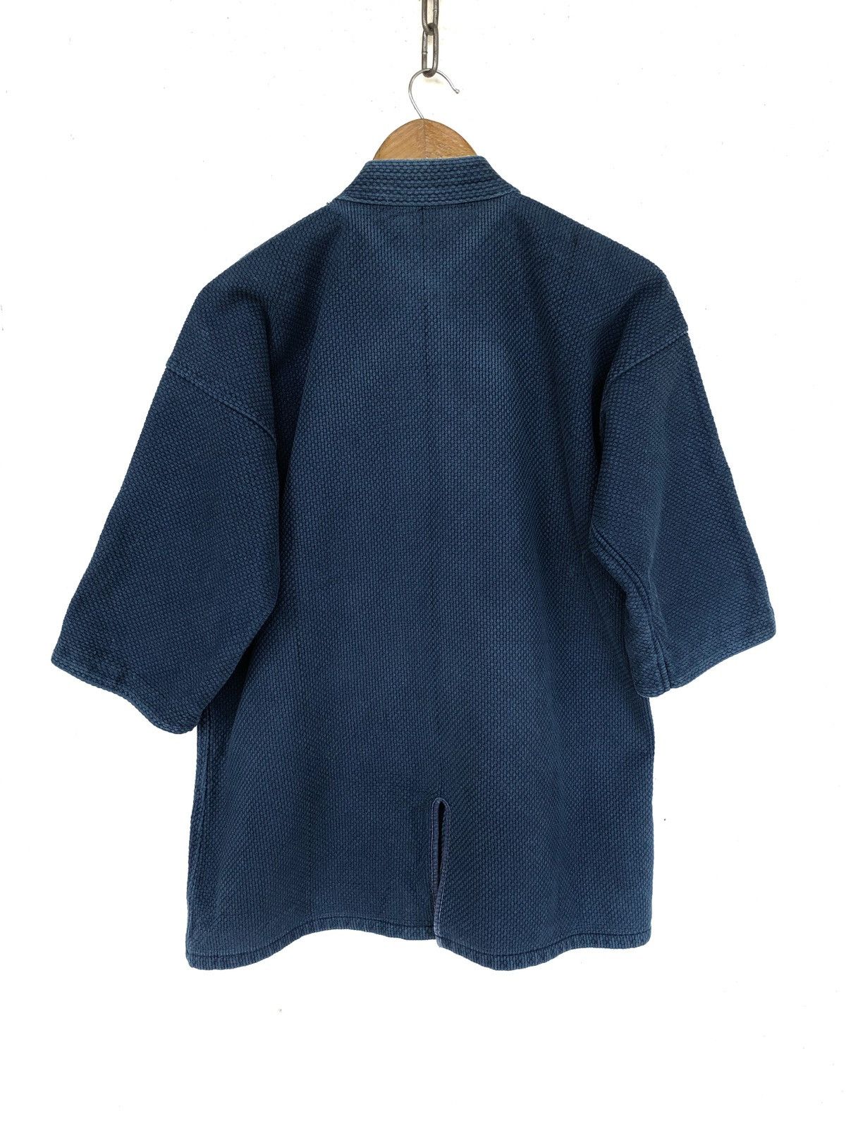 Indigo Vtg Samurai Clothing Jacket Indigo Dye Kendo Eras Size US S / EU 44-46 / 1 - 7 Thumbnail