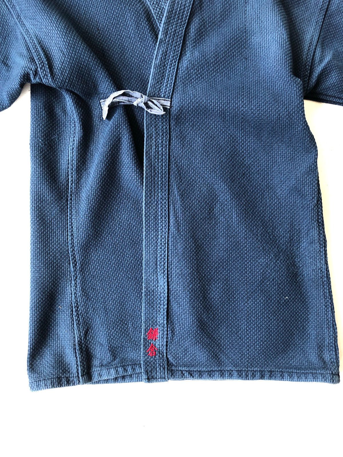 Indigo Vtg Samurai Clothing Jacket Indigo Dye Kendo Eras Size US S / EU 44-46 / 1 - 5 Thumbnail
