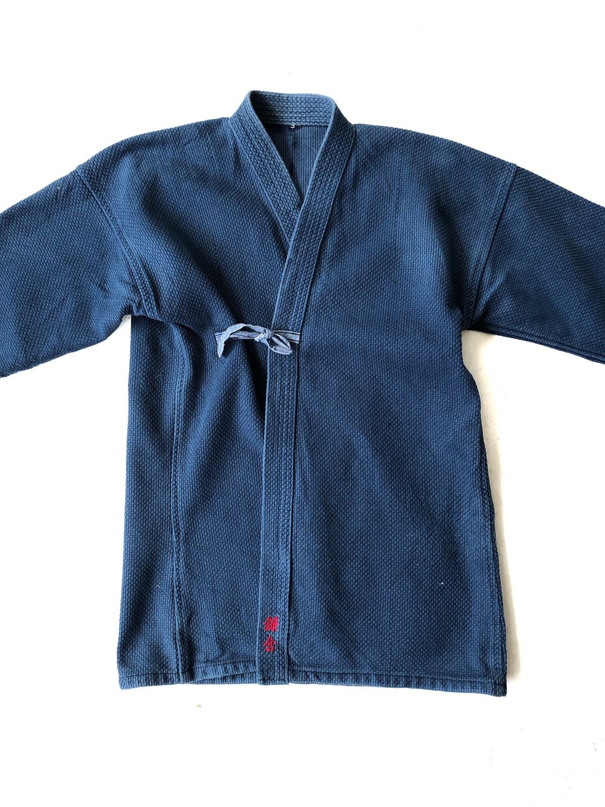 Indigo Vtg Samurai Clothing Jacket Indigo Dye Kendo Eras Size US S / EU 44-46 / 1 - 2 Thumbnail