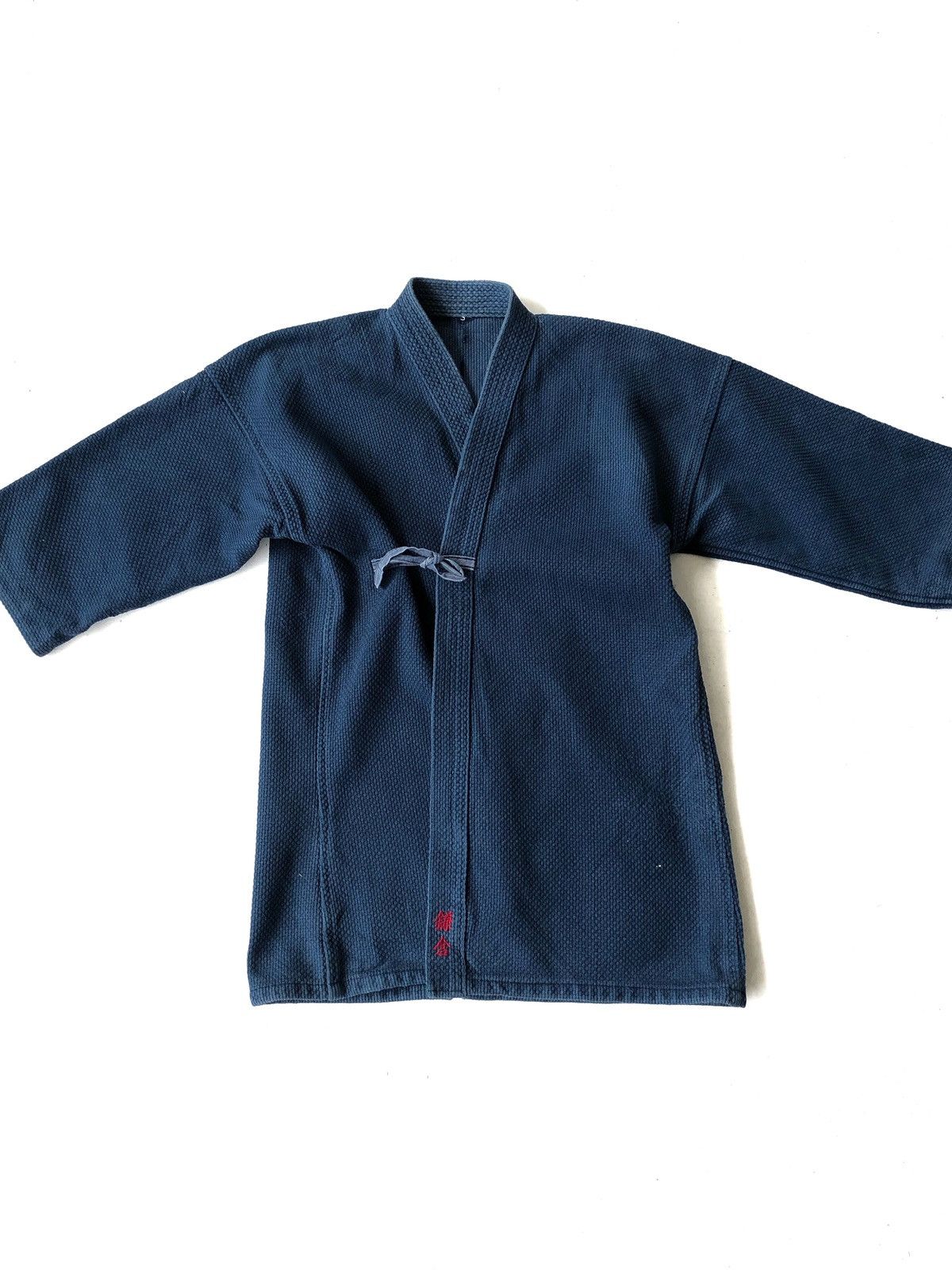 Indigo Vtg Samurai Clothing Jacket Indigo Dye Kendo Eras Size US S / EU 44-46 / 1 - 3 Thumbnail