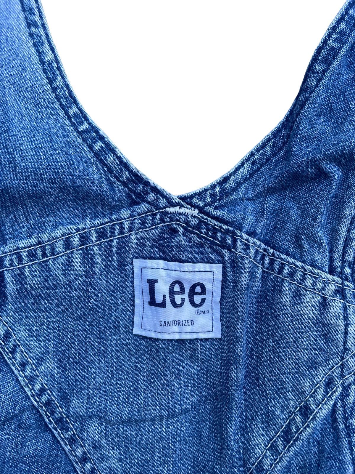Lee × Vintage Vintage Lee Sanforized Denim Overalls Size US 31 - 10 Thumbnail